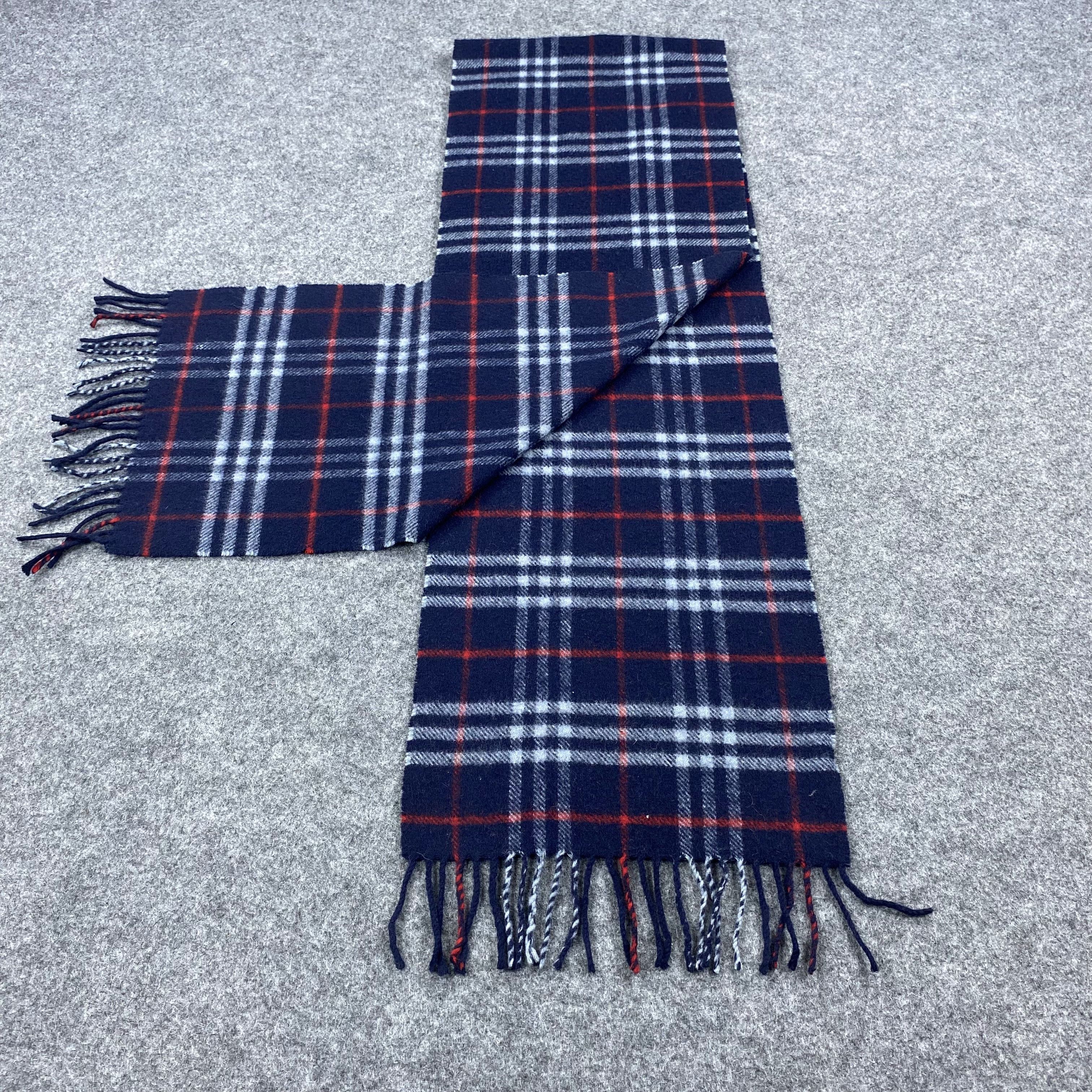 Burberry × Vintage GF10300 Burberry Scarf Neck Wear Muffler Nova Check Size ONE SIZE - 6 Thumbnail