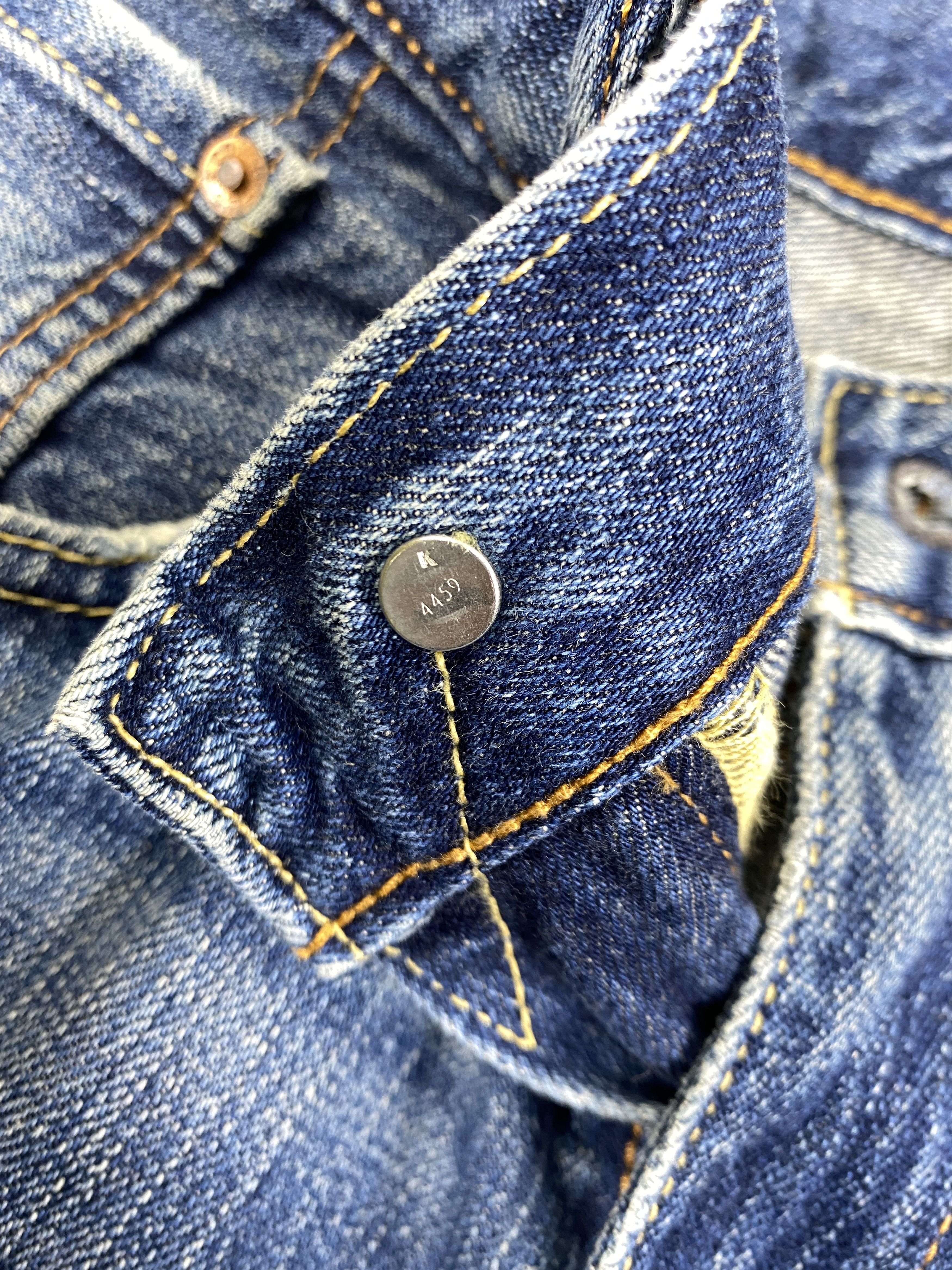 Levi's Distressed Blue Levi's 502 Jeans 29x27.5 Denim -SJ155 Size US 29 - 6 Thumbnail