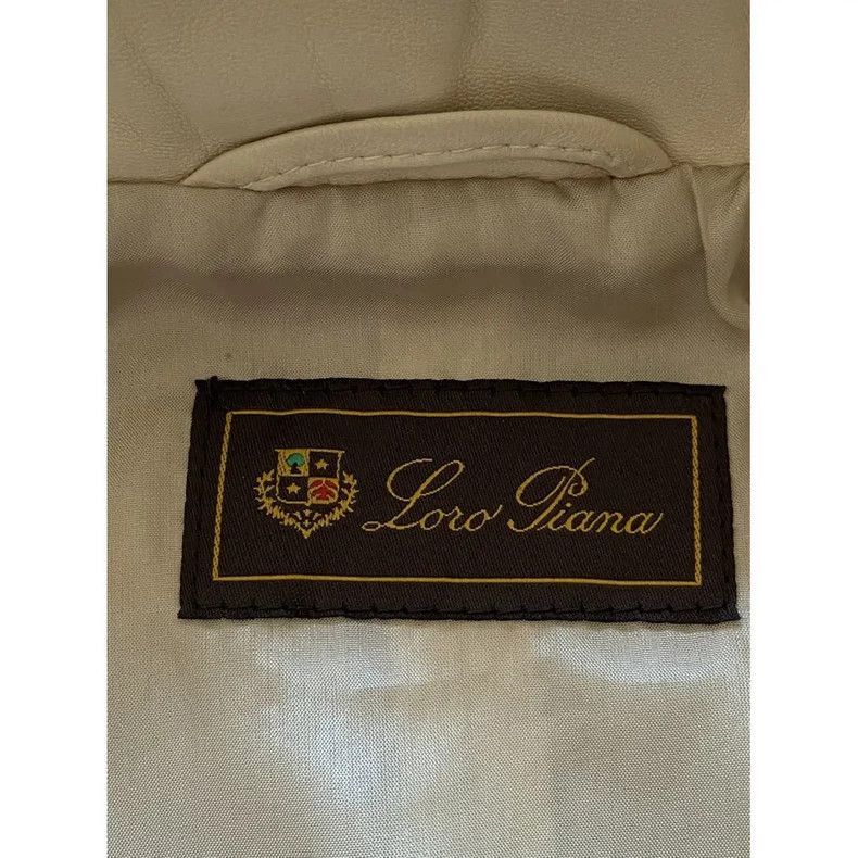 Loro Piana Loro Piana Women's Leather Moto Jacket-2508 Size US M / EU 48-50 / 2 - 3 Thumbnail