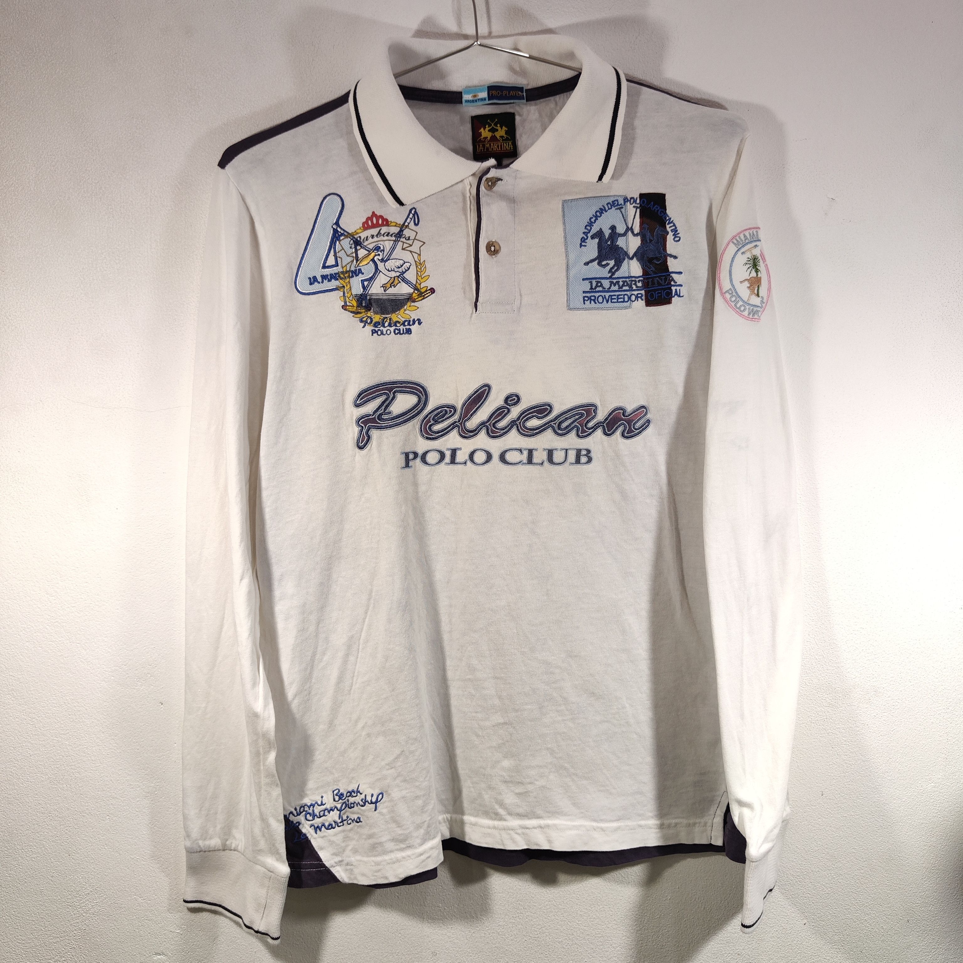 La Martina La Martina Long sleeve Polo shirt Beach POLO CLUB SIZE L Size US L / EU 52-54 / 3 - 1 Thumbnail