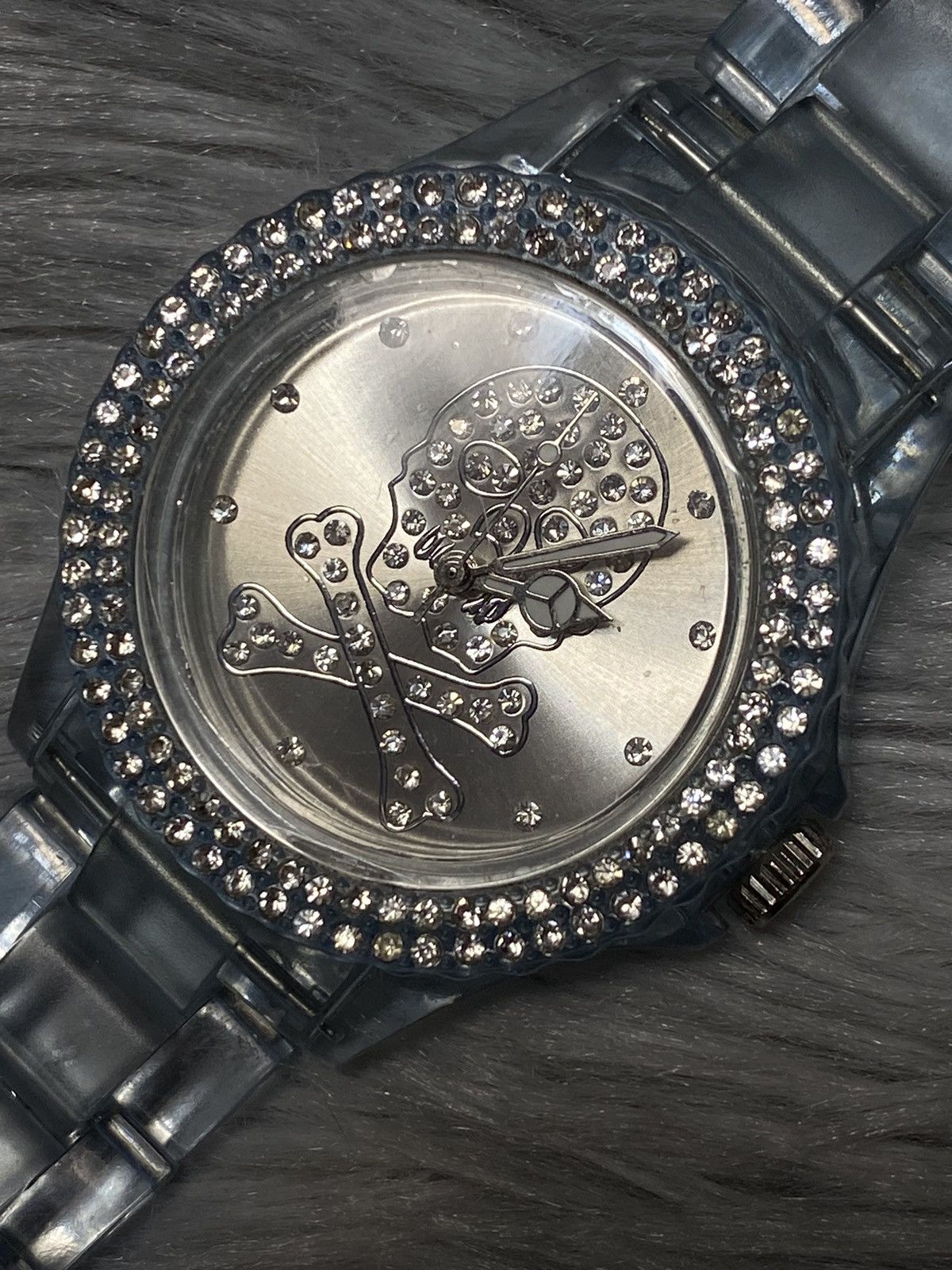 Jewelry Crystal Skull Watch - Bold Style Japanese Brand Size ONE SIZE - 8 Thumbnail