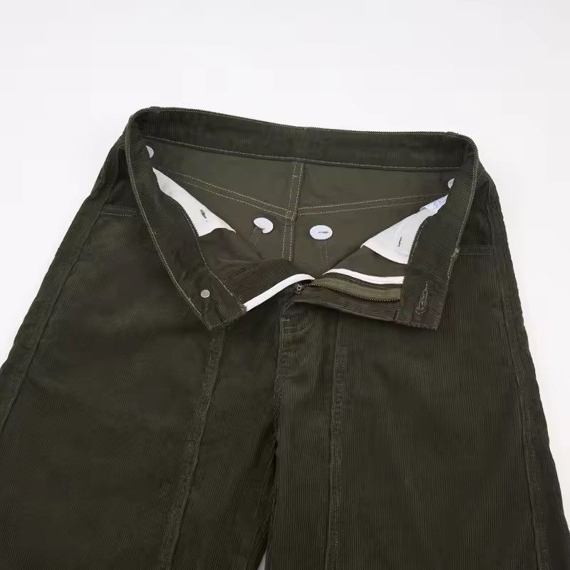 Vintage Corduroy Vintage Retro Style Wide Leg Loose Pants Y2k Size US 34 / EU 50 - 5 Thumbnail