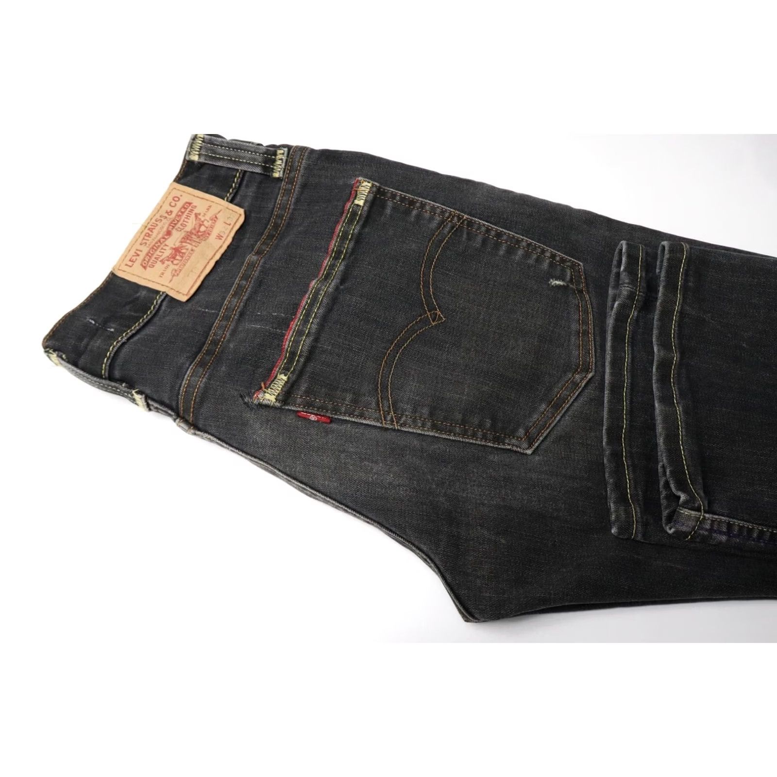 Levi's LEVI'S 511 Jeans Slim Men's W32/L32 Whiskers Fade Distressed Stretch Denim 5-Pocket Solid Gray Vintage? No Size US 32 / EU 48 - 6 Thumbnail
