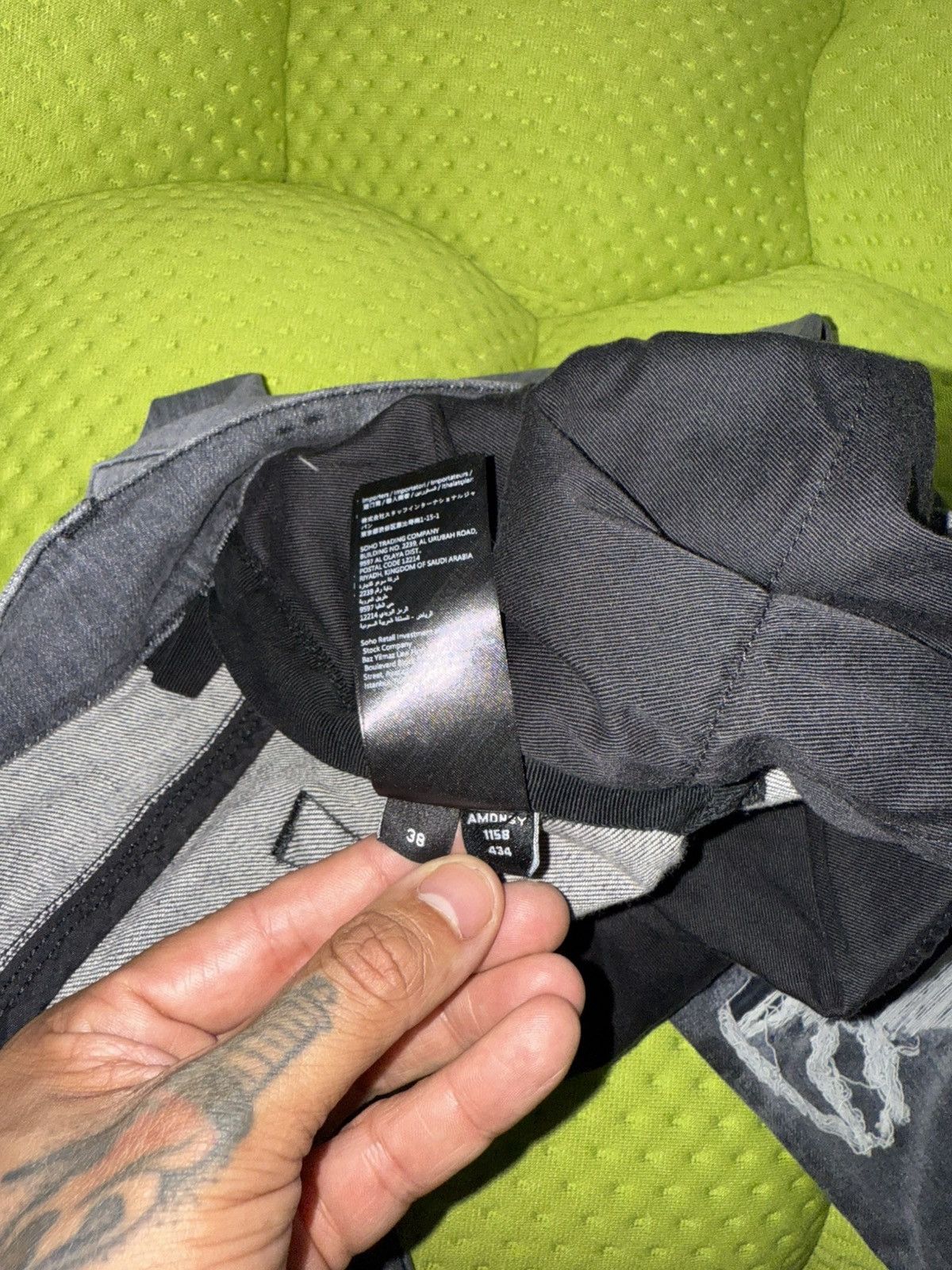Amiri Amiri mx1 grey jeans Size US 38 / EU 54 - 6 Thumbnail