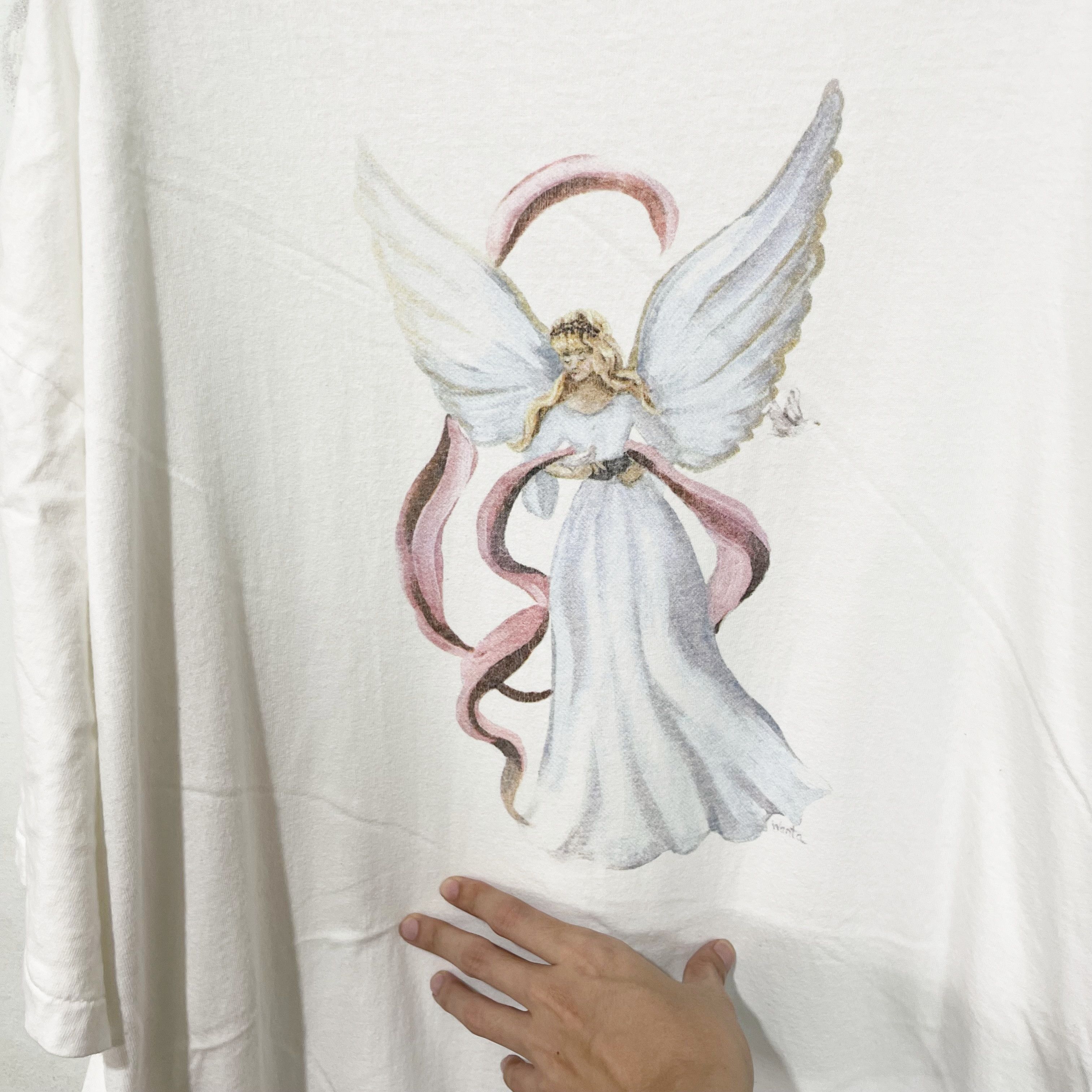 Vintage Vintage 90s Earth Angel Shirt Size US XXL / EU 58 / 5 - 2 Thumbnail