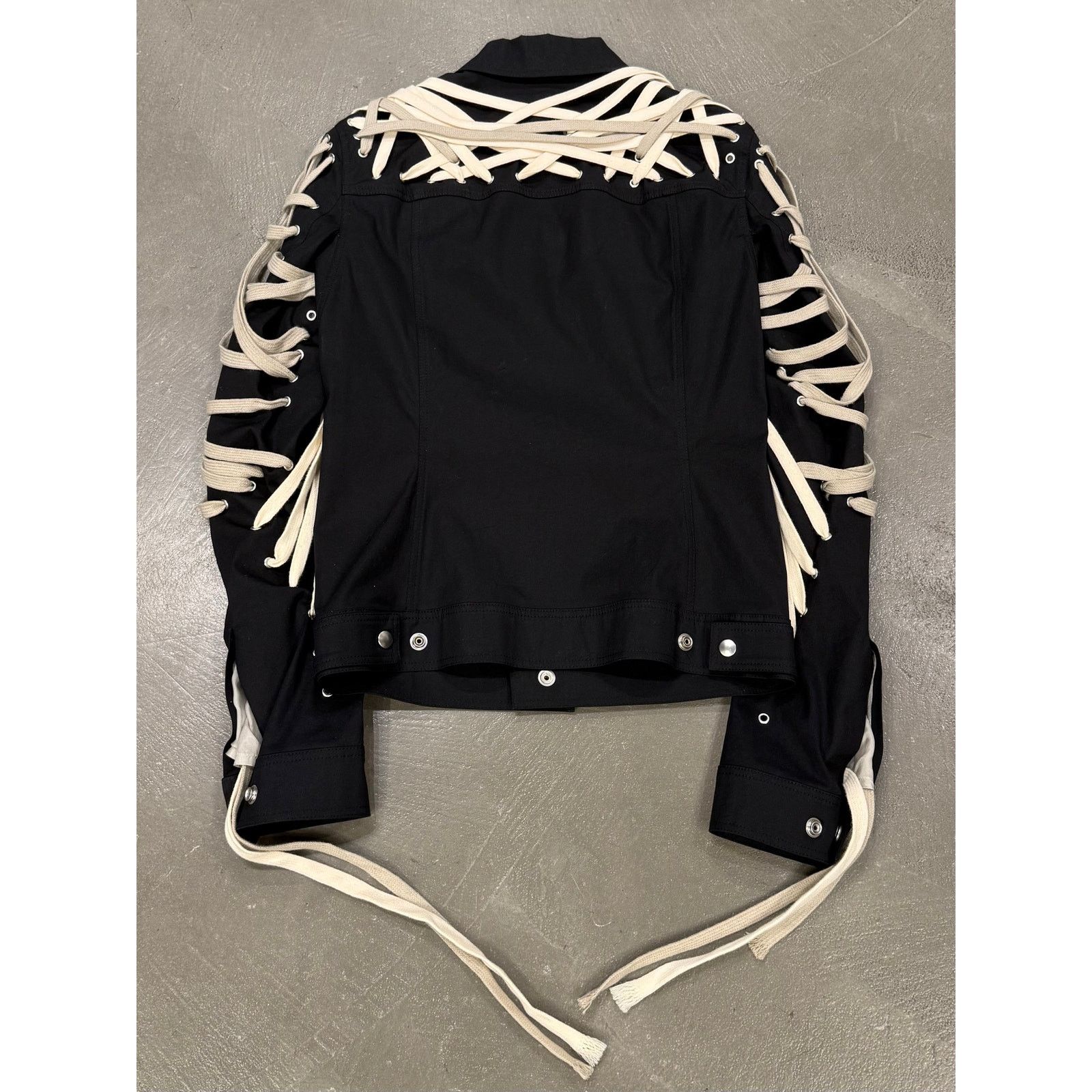 Rick Owens S/S2020 Rick Owens "Tecuatl" Megalace worker jacket Size S / US 4 / IT 40 - 7 Thumbnail