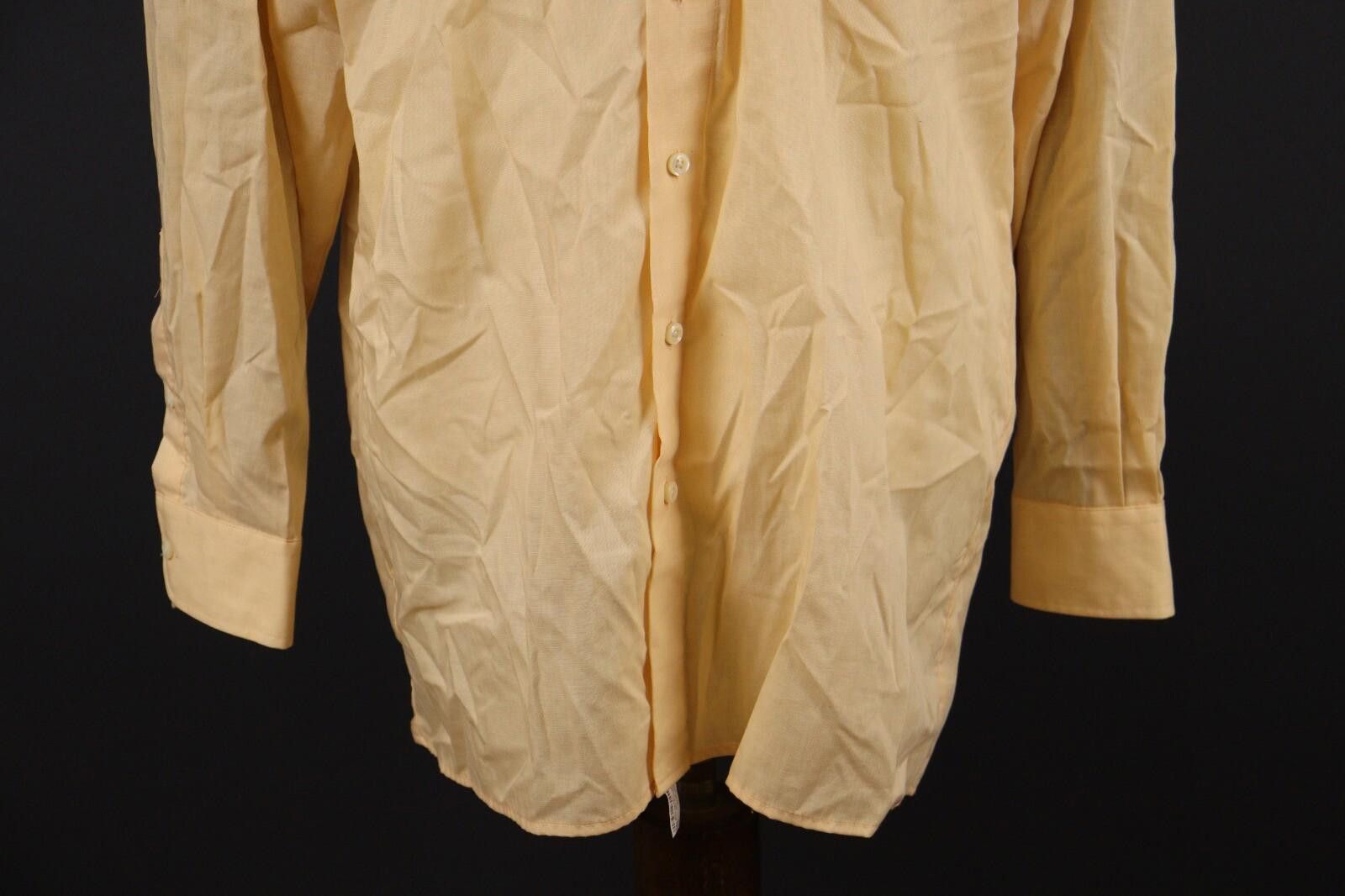 Paul Smith Paul Smith Orange Long Sleeve Button Down Shirt Size 44 Size US M / EU 48-50 / 2 - 3 Thumbnail