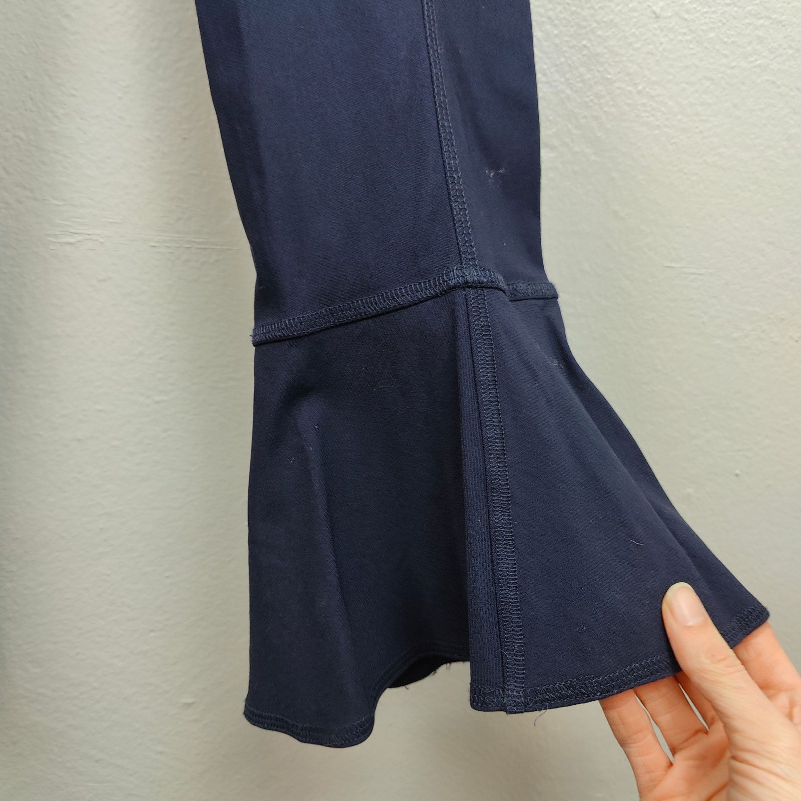 Other Zambesi NZ Bell Bottoms Pants Womens 12 US 8 Navy Blue Size 30" / US 8 / IT 44 - 3 Thumbnail