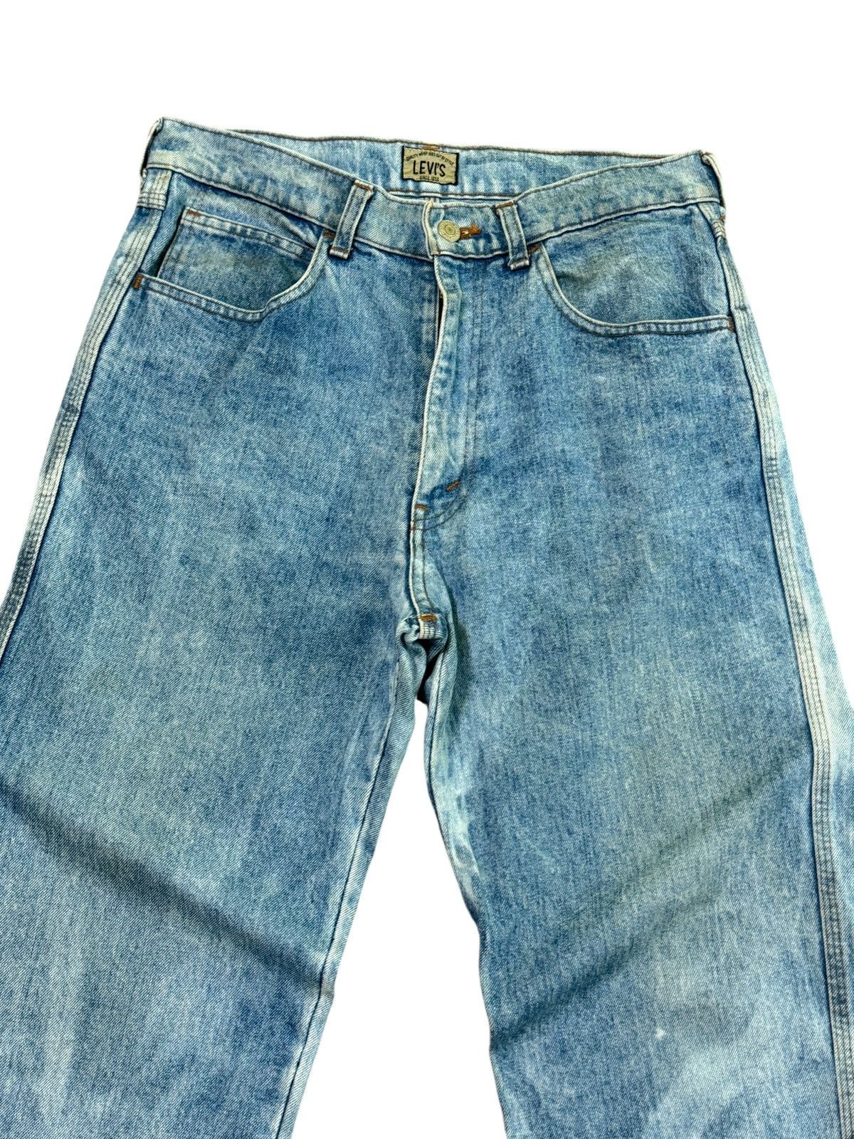 Levi's Vintage Clothing Vintage Levis 636 Mud Wash Acid Wash Loose Jeans Size US 30 / EU 46 - 5 Thumbnail