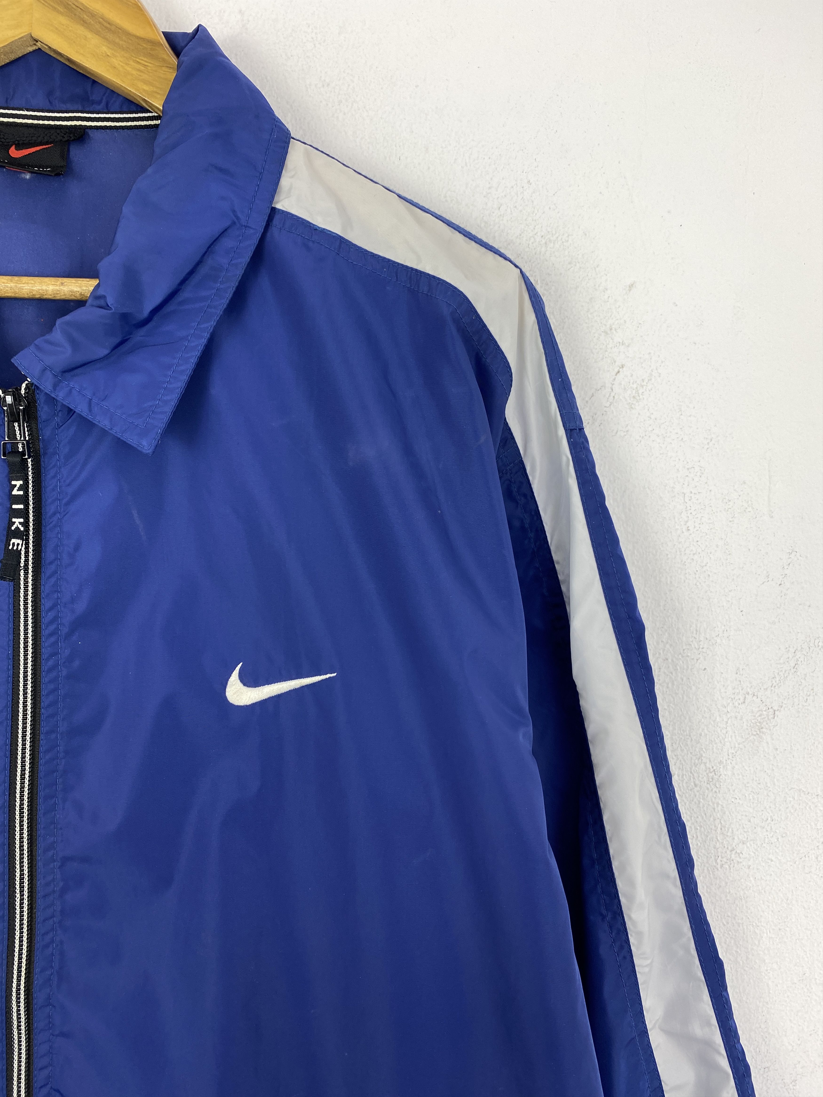 Nike Vintage 90s Nike Zipper Up Light Jacket Windbreaker WN0004 Size US L / EU 52-54 / 3 - 6 Thumbnail