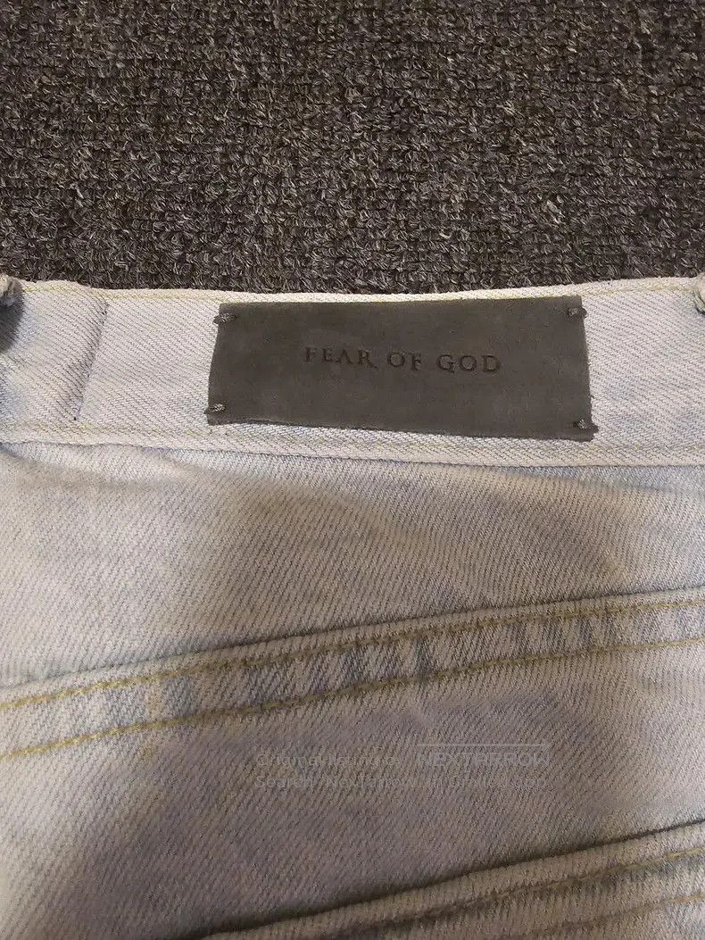 Fear of God Fear of God Light Blue Denim Jeans. Size US 30 / EU 46 - 4 Thumbnail