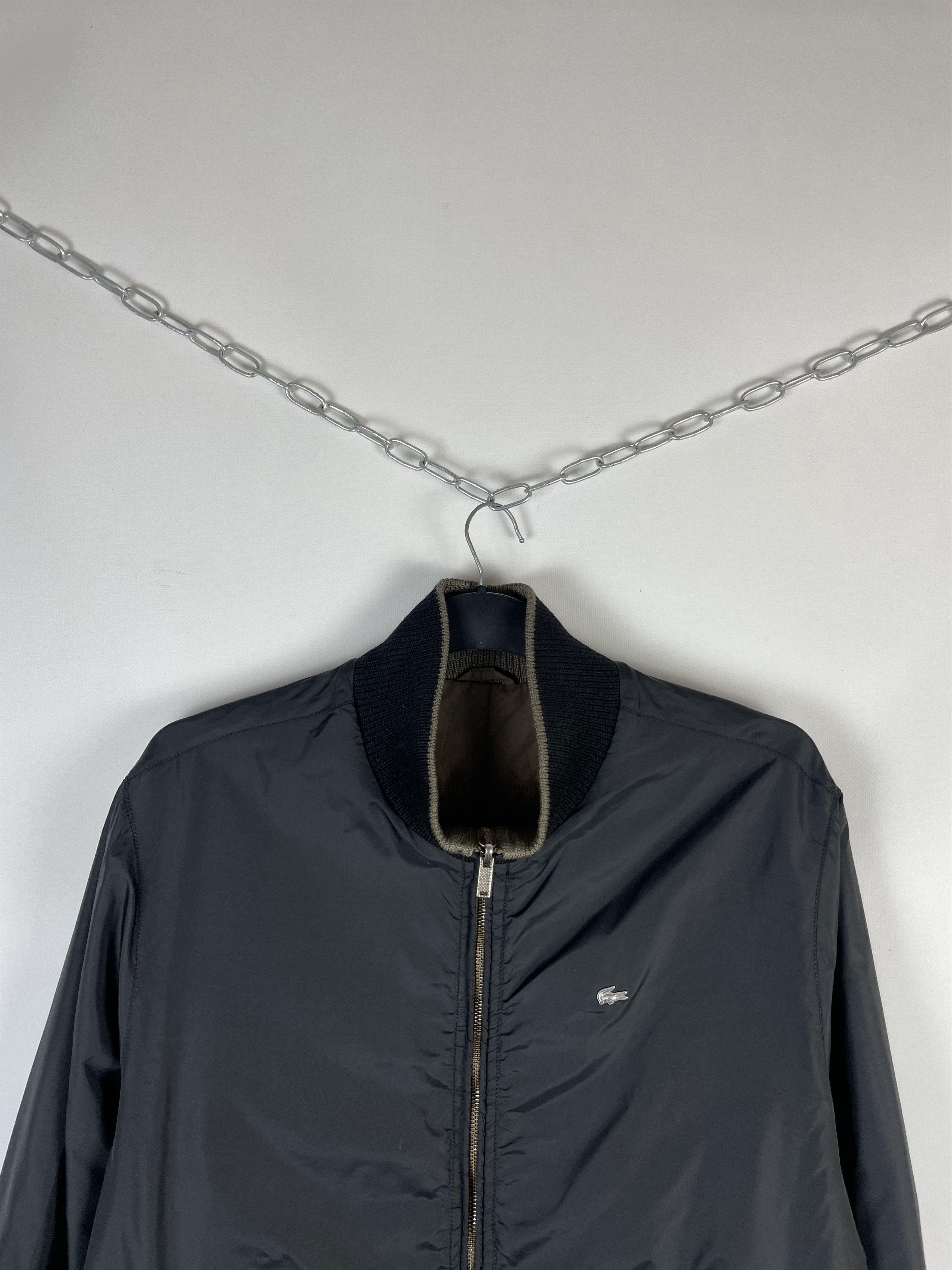 Lacoste × Vintage Vintage Lacoste Reversible Jacket Bomber Size US L / EU 52-54 / 3 - 3 Thumbnail