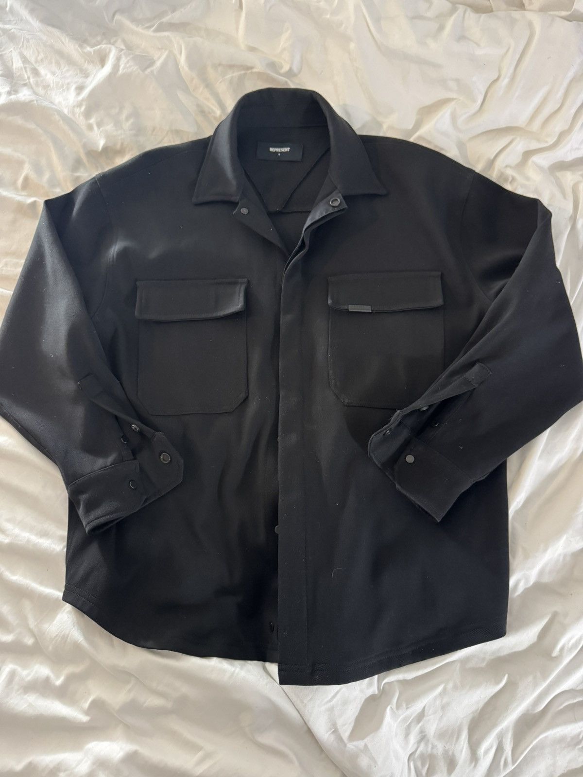 Represent Clo. Represent Black Overshirt Jacket Size US S / EU 44-46 / 1 - 1 Thumbnail