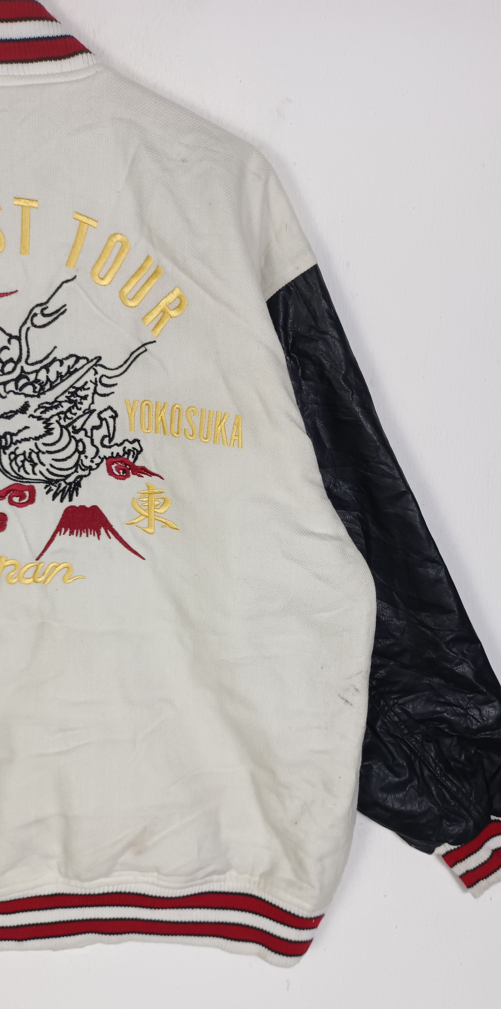 Japanese Brand 🔥Far East Sukajan Embroidered Logo Jacket Size US XL / EU 56 / 4 - 7 Thumbnail