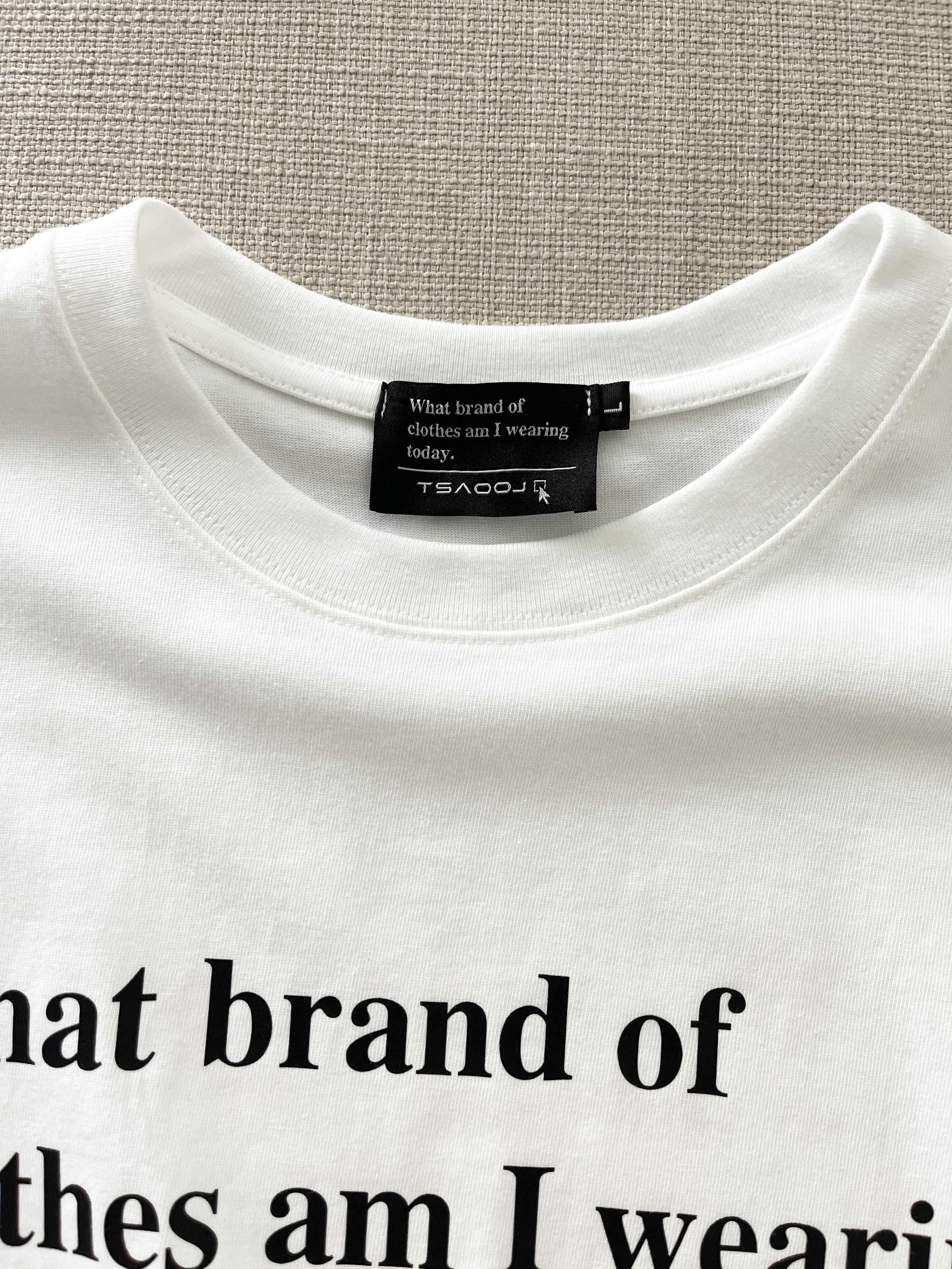 Japanese Brand × Vintage STEAL! Y2K what am I wearing today Tee (L) Size US L / EU 52-54 / 3 - 4 Thumbnail