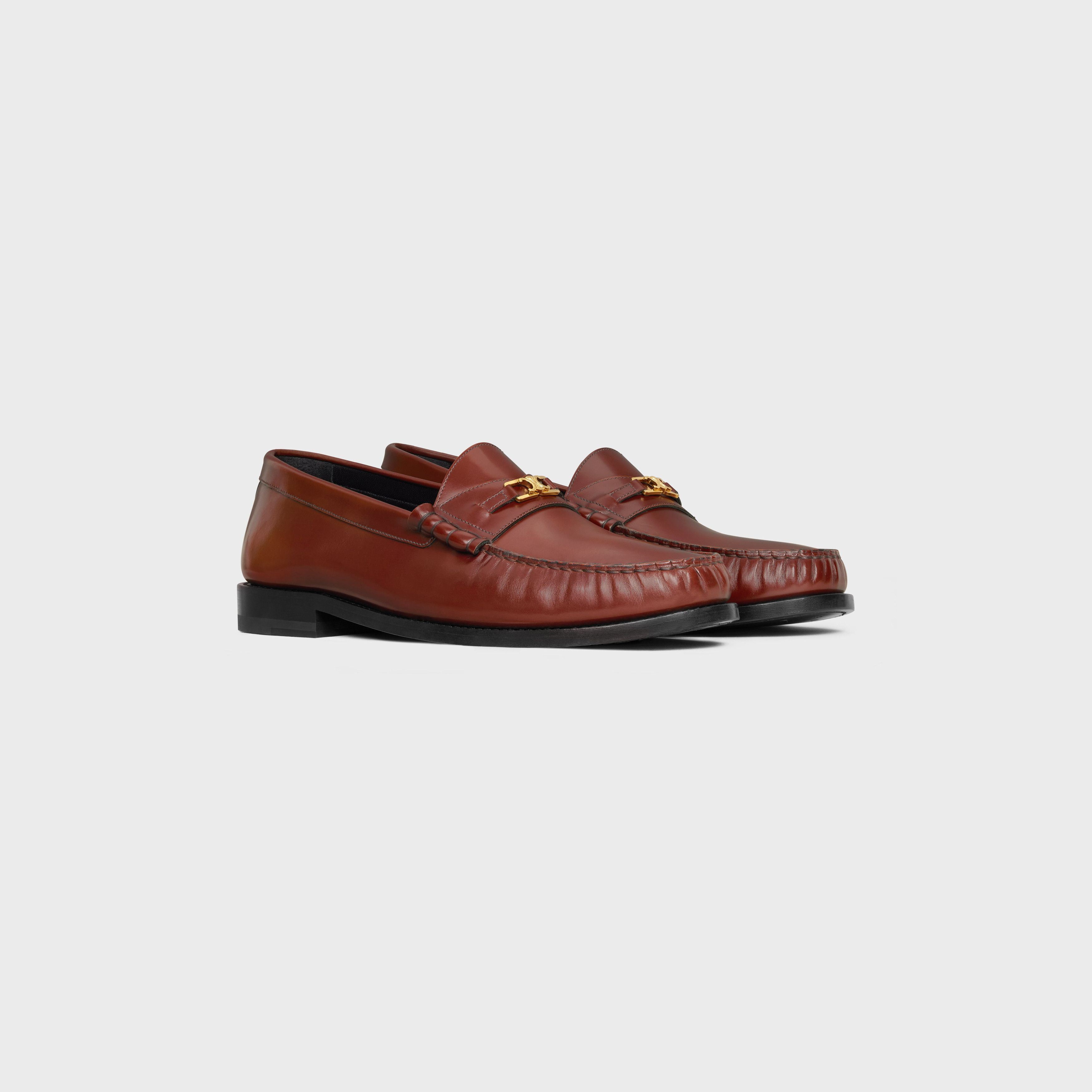 Celine o1bcso1str0625 334773602C Triomphe Loafers in Fox Red Size US 11 / EU 44 - 2 Thumbnail