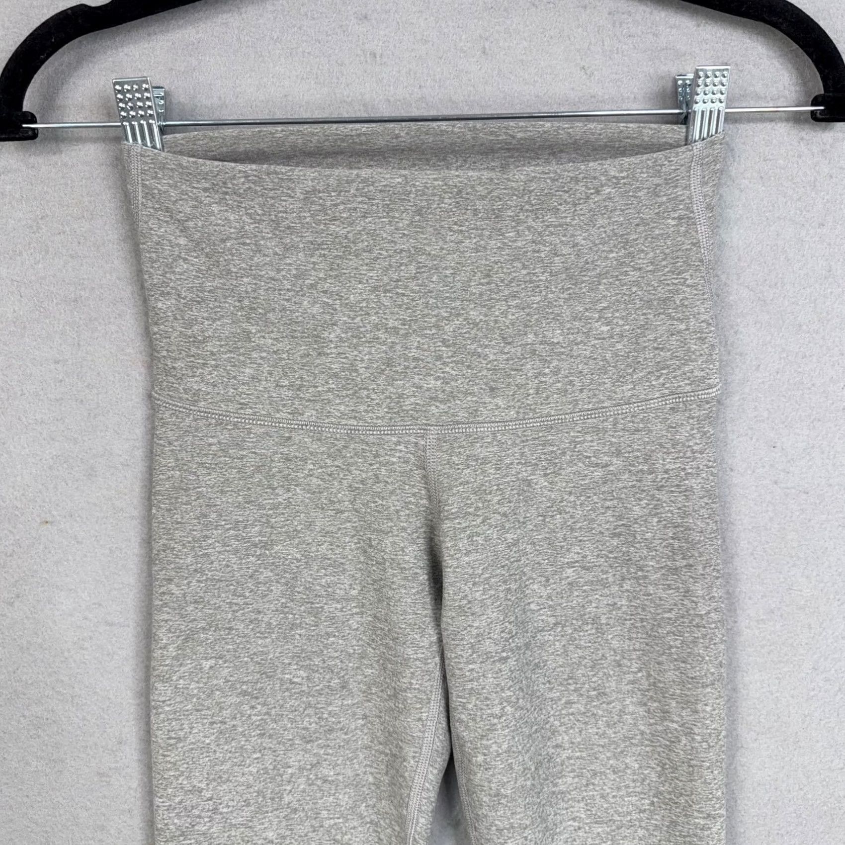 Vintage TnAction Leggings Womens XS Gray Cropped Yoga Gym Pants Athletic Stretch Size 26" / US 2 / IT 38 - 2 Thumbnail