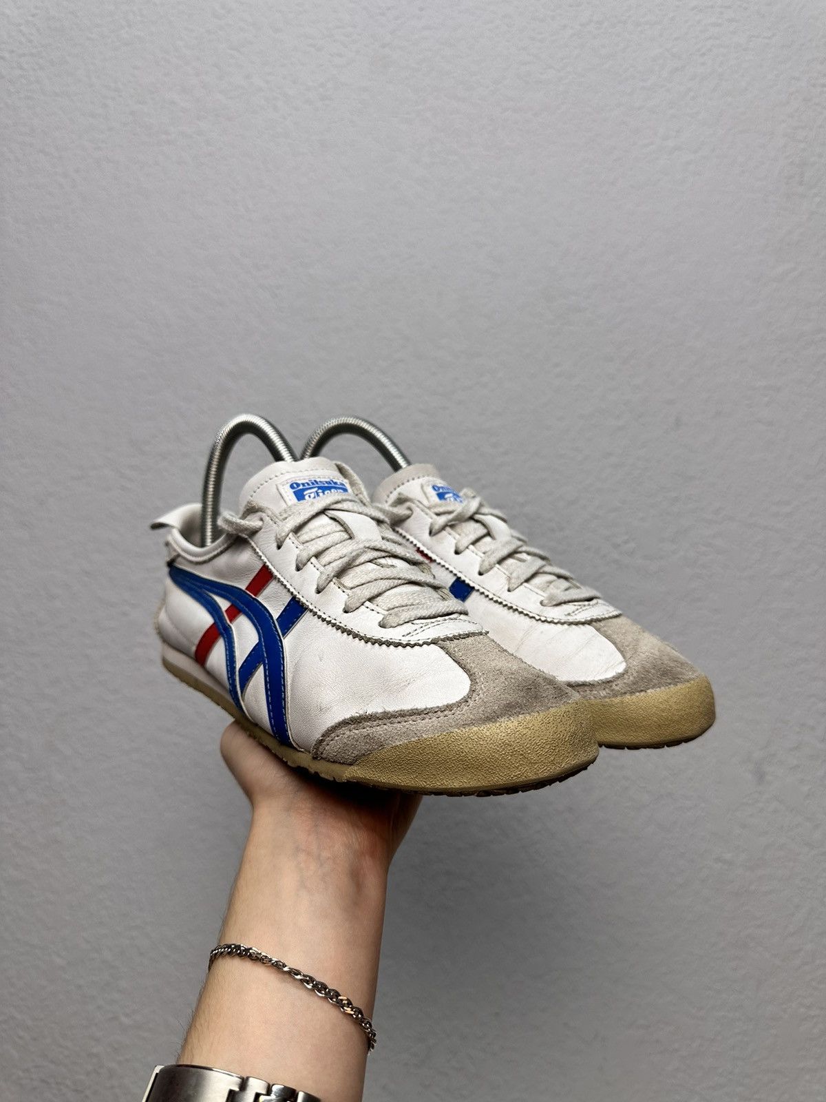 Onitsuka Tiger Onitsuka Tiger Mexico 66 White/Blue/Red Size 39.5 Size US 9.5 / IT 39.5 - 8 Thumbnail