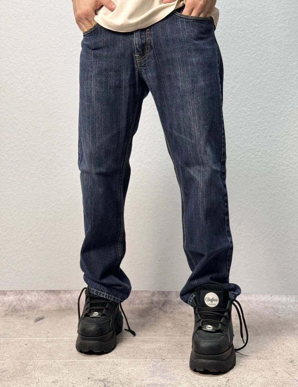 Polo Ralph Lauren × U.S. Polo Assn. × Vintage Polo Ralph Lauren Denim Jeans Pants Baggy Vintage Size US 32 / EU 48 - 11 Thumbnail