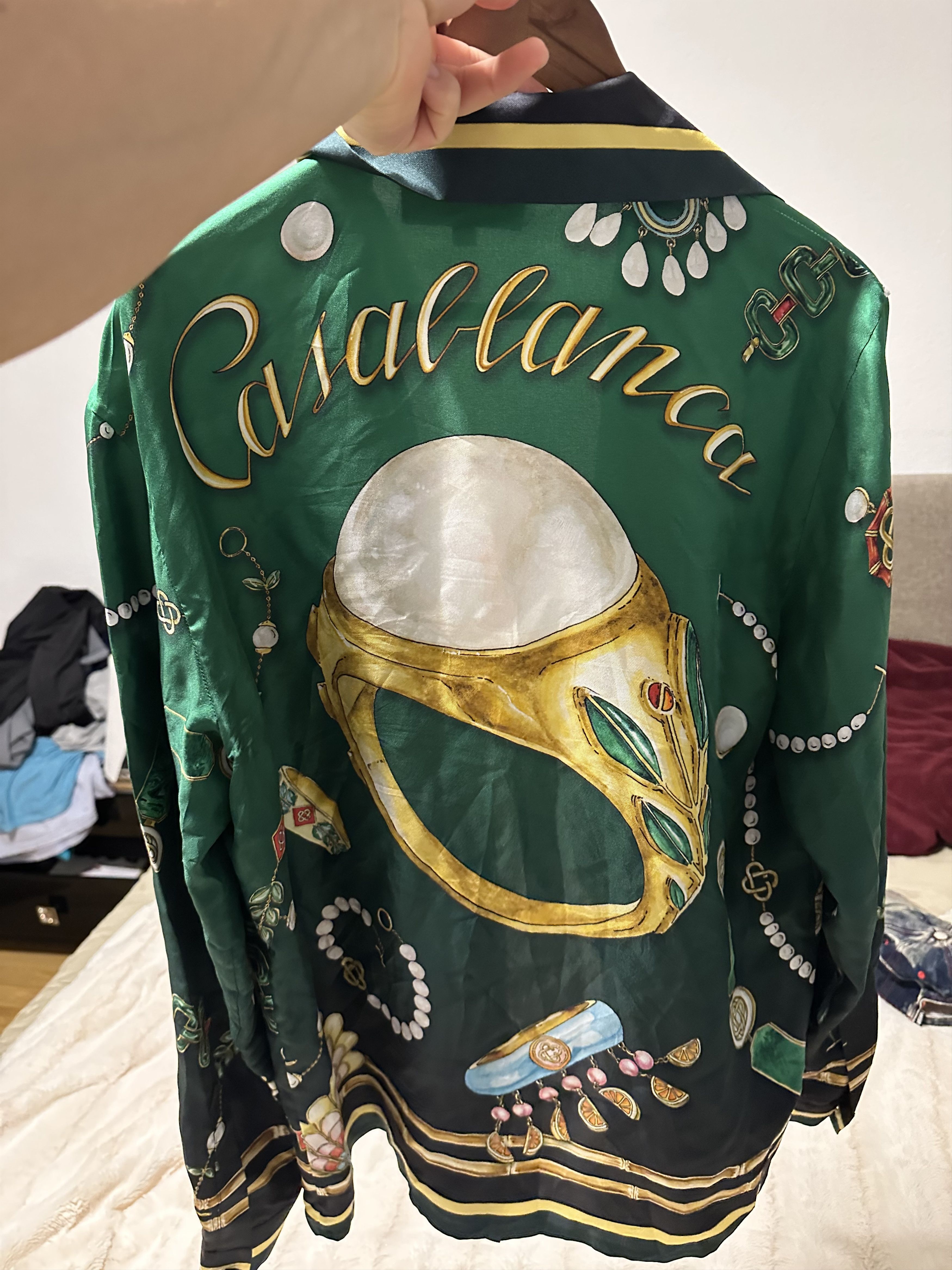 Casablanca Casablanca Silk Shirt Size US S / EU 44-46 / 1 - 4 Thumbnail