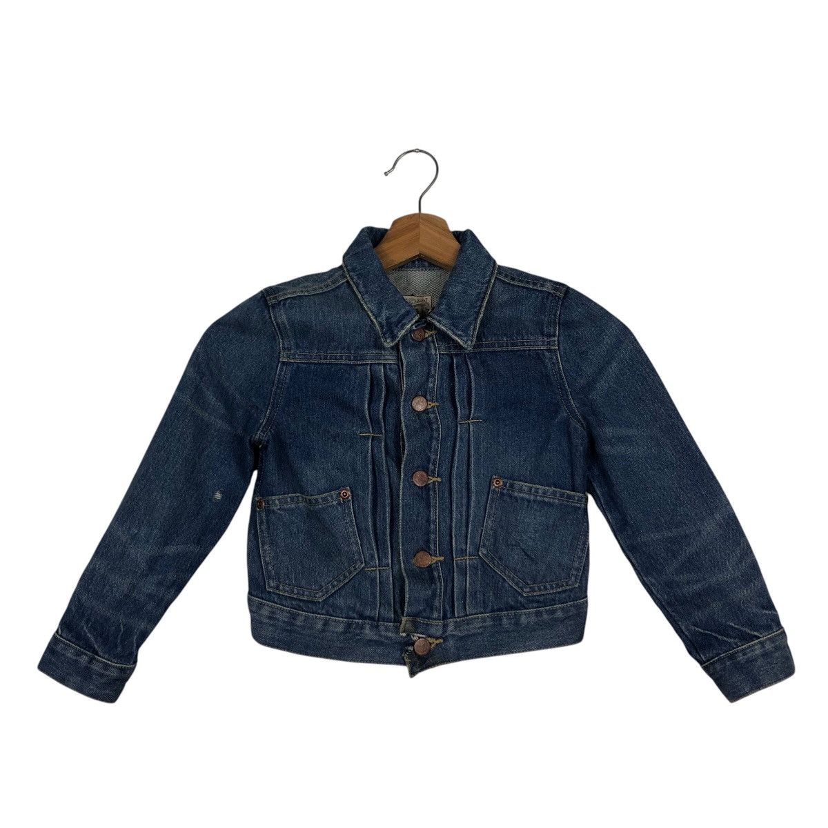 Ralph Lauren 📌For Kids 📌 Vintage Denim Jacket Ralph Lauren Size US XXS / EU 40 - 2 Thumbnail