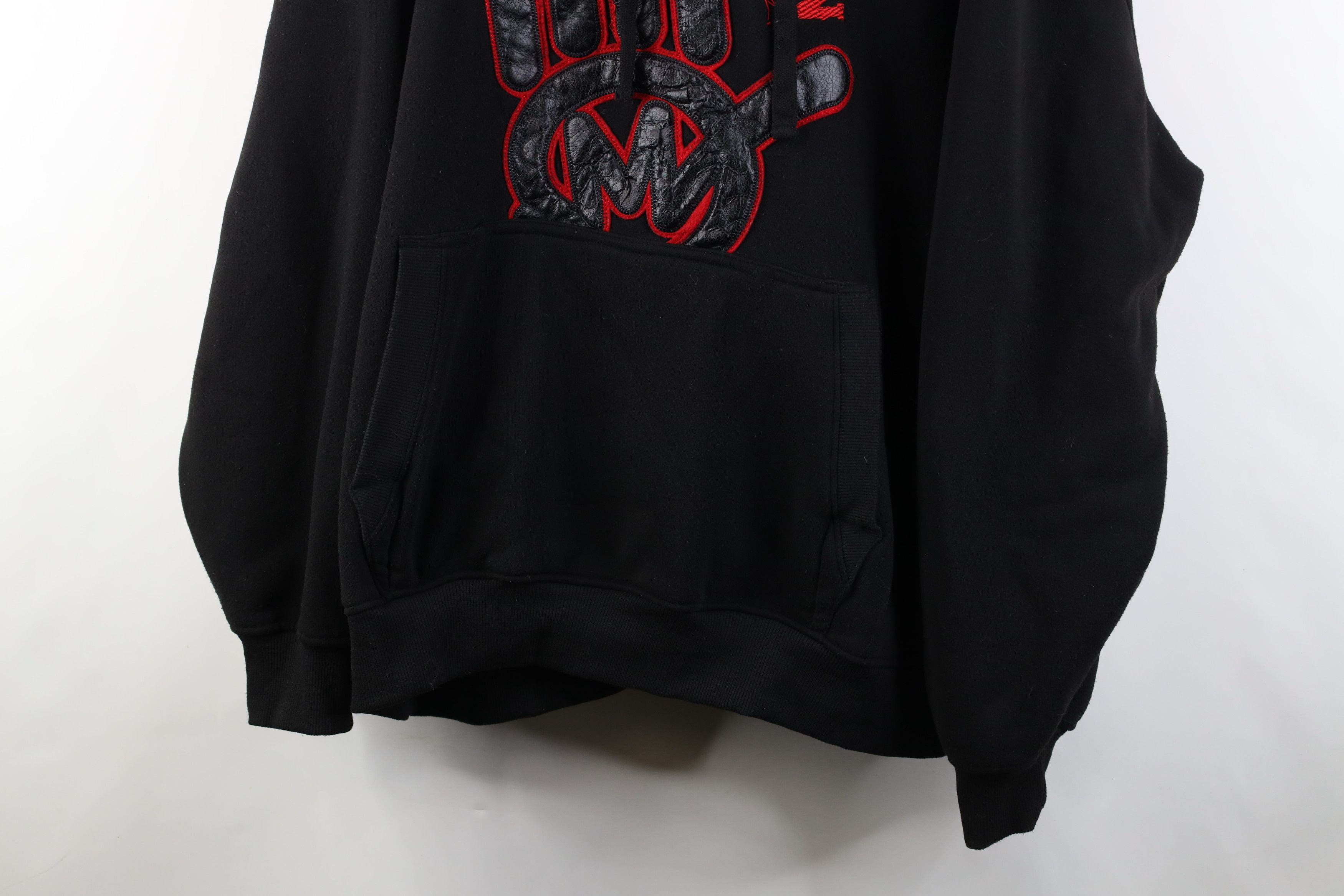 Vintage Vintage 90s Y2K Miskeen Originals Hoodie Sweatshirt Black Size US XXL / EU 58 / 5 - 3 Thumbnail