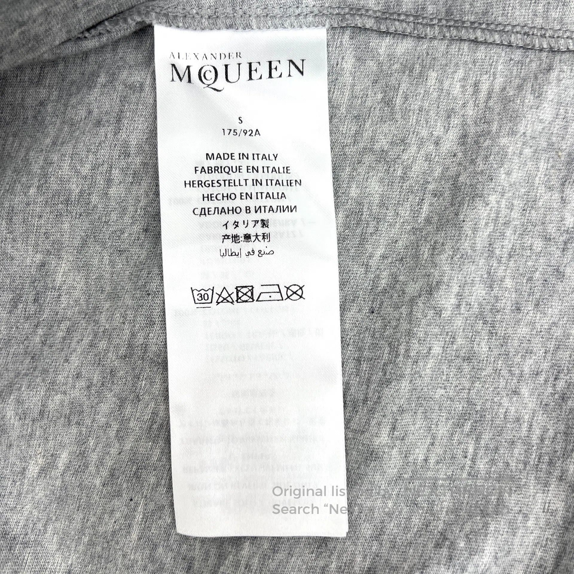 Alexander Wang Alexander Wang Grey skull print cotton round neck short sl Size US S / EU 44-46 / 1 - 7 Thumbnail