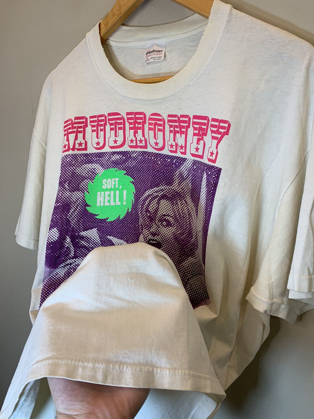 Band Tees *RARE* Vintage 80’s Mudhoney Soft Hell SUB POP Band T-Shirt Size US XL / EU 56 / 4 - 5 Thumbnail