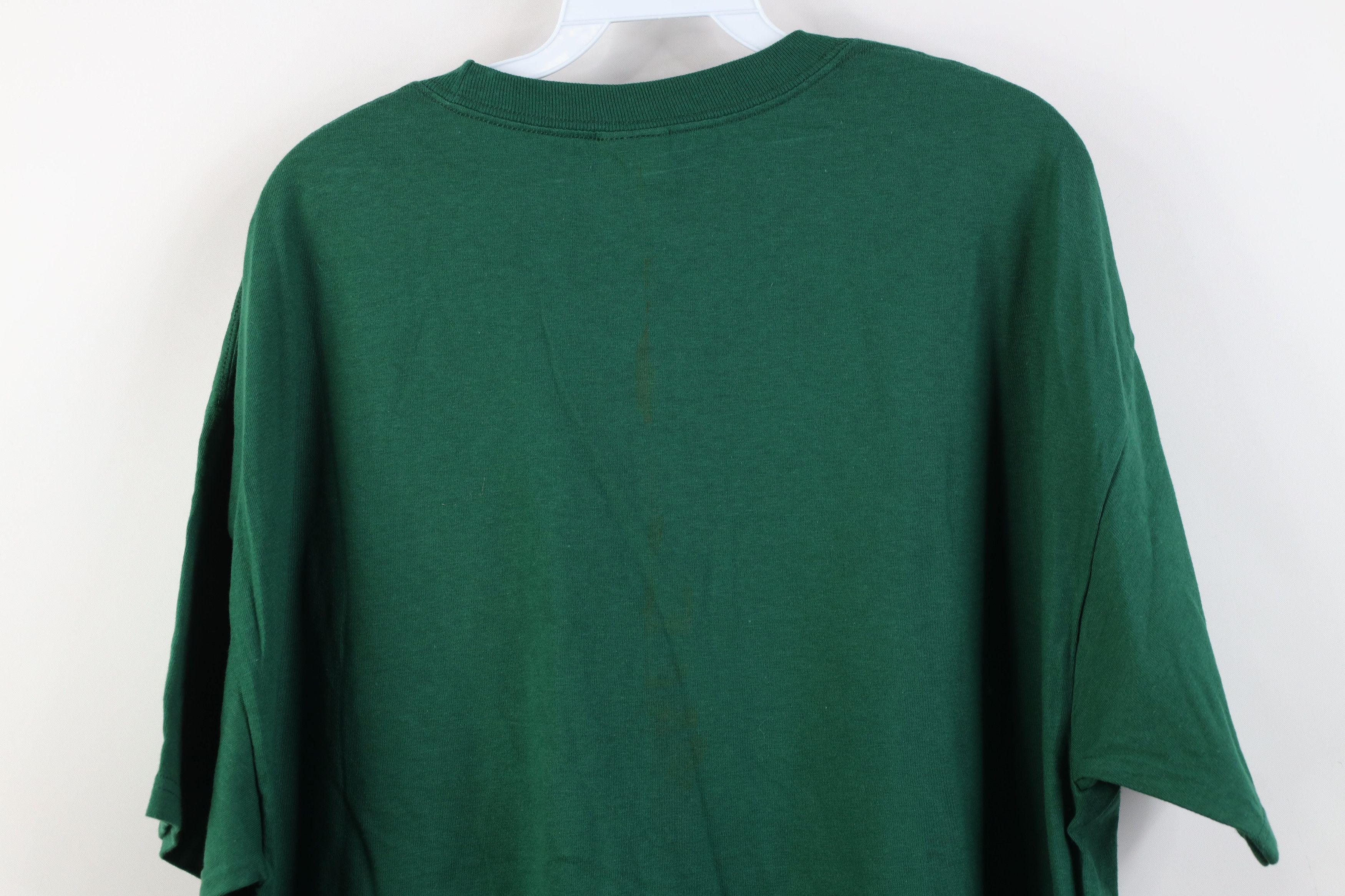 Hanes Deadstock Vintage Hanes Beefy Pocket T-Shirt Hunter Green Size US XL / EU 56 / 4 - 13 Thumbnail