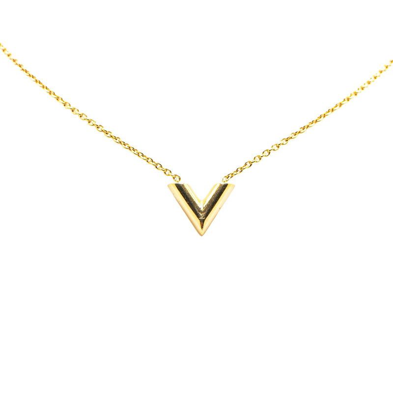 Louis Vuitton Louis Vuitton Louis Vuitton Essential V Necklace Metal Necklace M61083 Size ONE SIZE - 1 Thumbnail