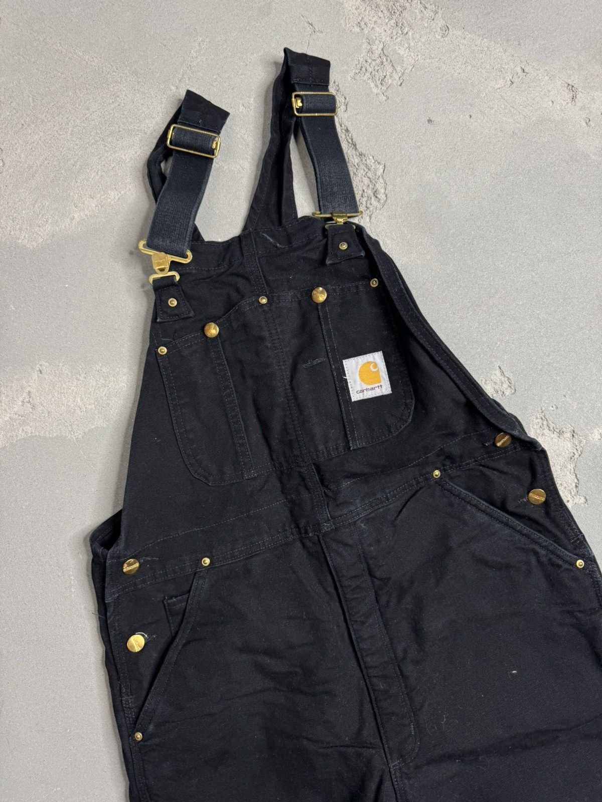 Carhartt × Vintage Vintage Carhartt Overalls Black Size US 36 / EU 52 - 3 Thumbnail