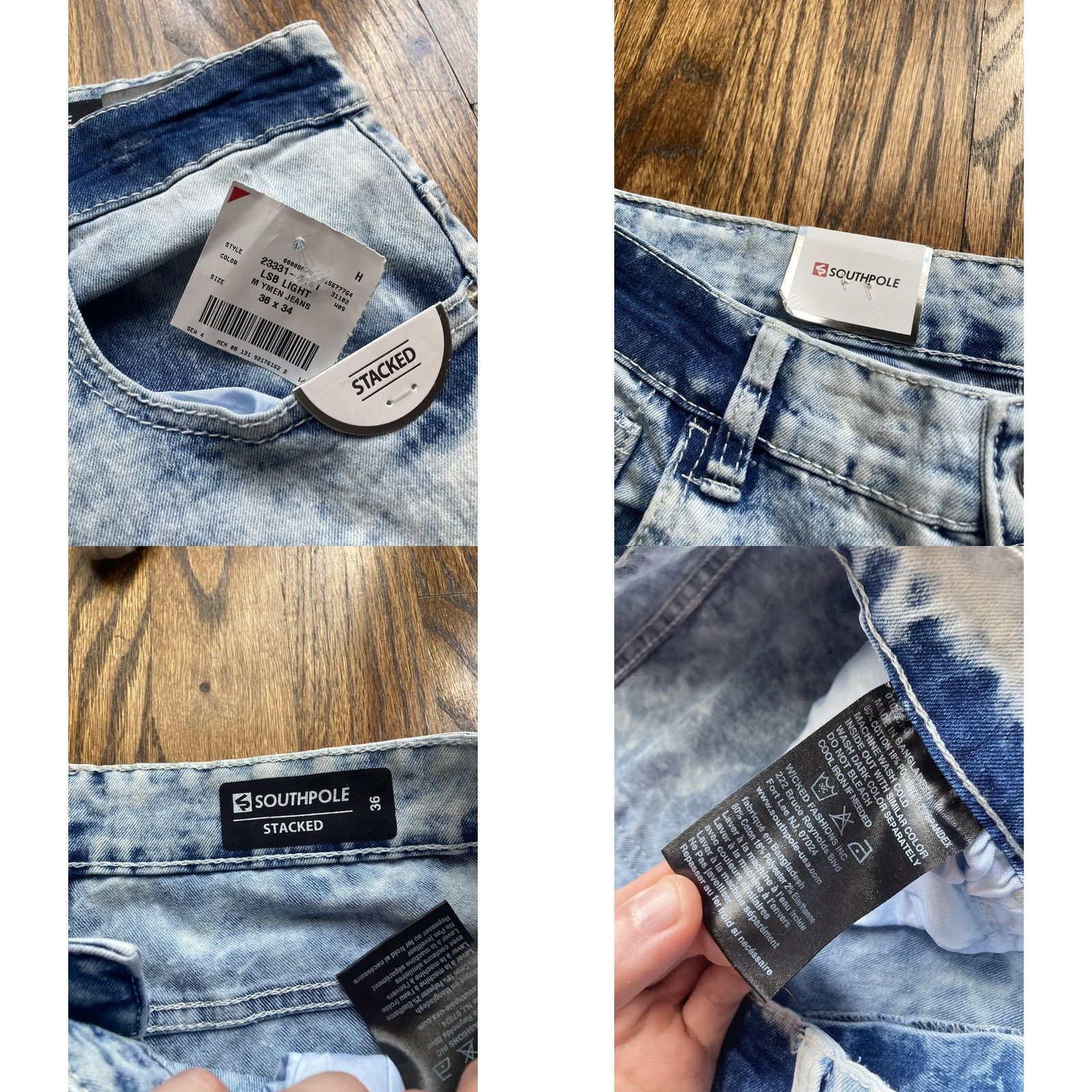 Southpole Southpole Jeans Shirt? Size US 36 / EU 52 - 8 Thumbnail