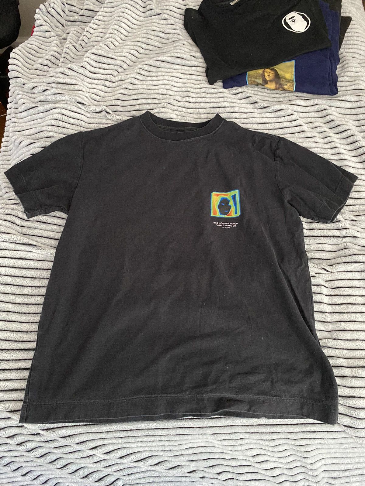 Purple Purple Graphic T shirt Size US M / EU 48-50 / 2 - 1 Thumbnail