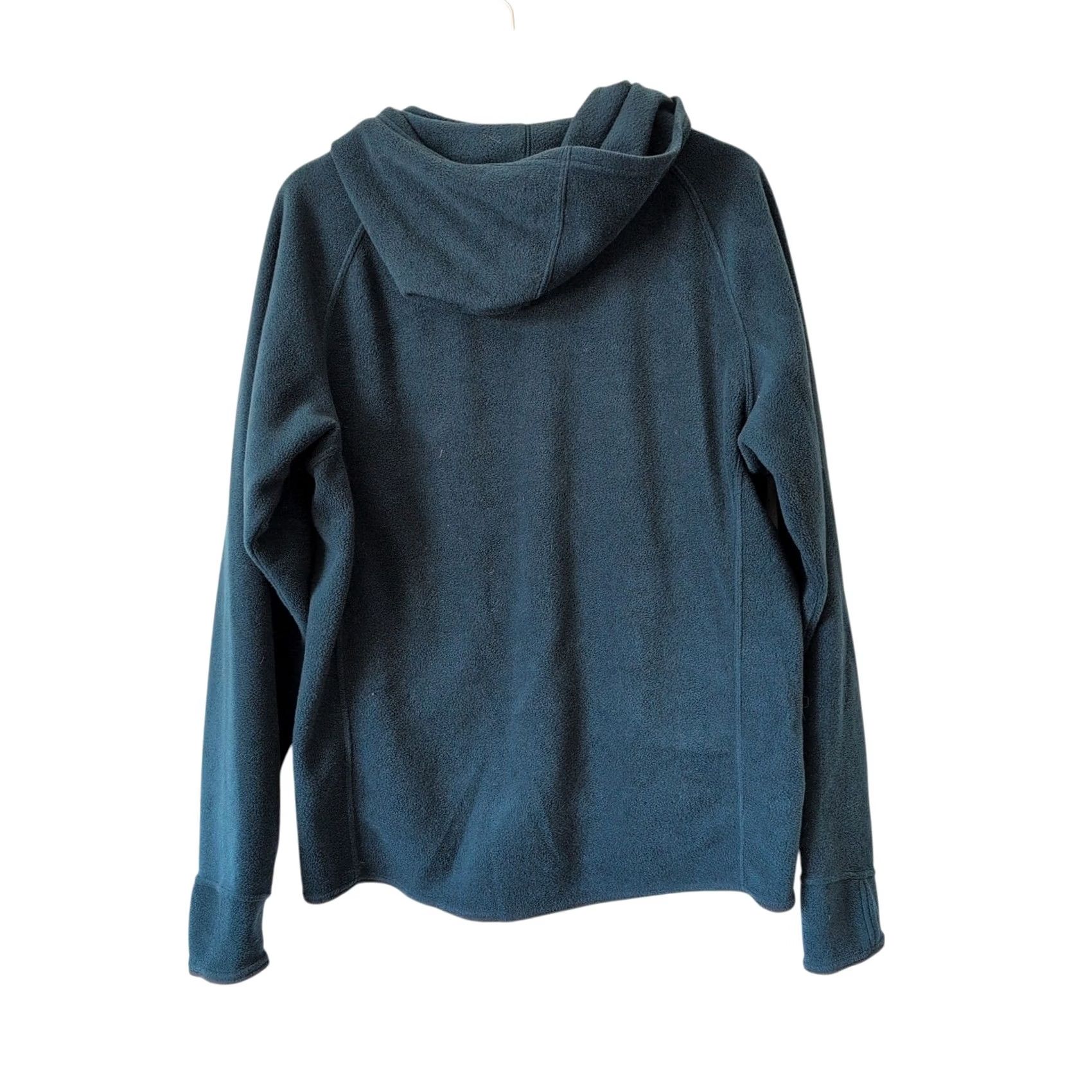 Montbell VINTAGE? Mont Bell Clima Plus Fleece Hoodie Blue Men's M Mid Weight Warm Excellent Size US M / EU 48-50 / 2 - 2 Thumbnail