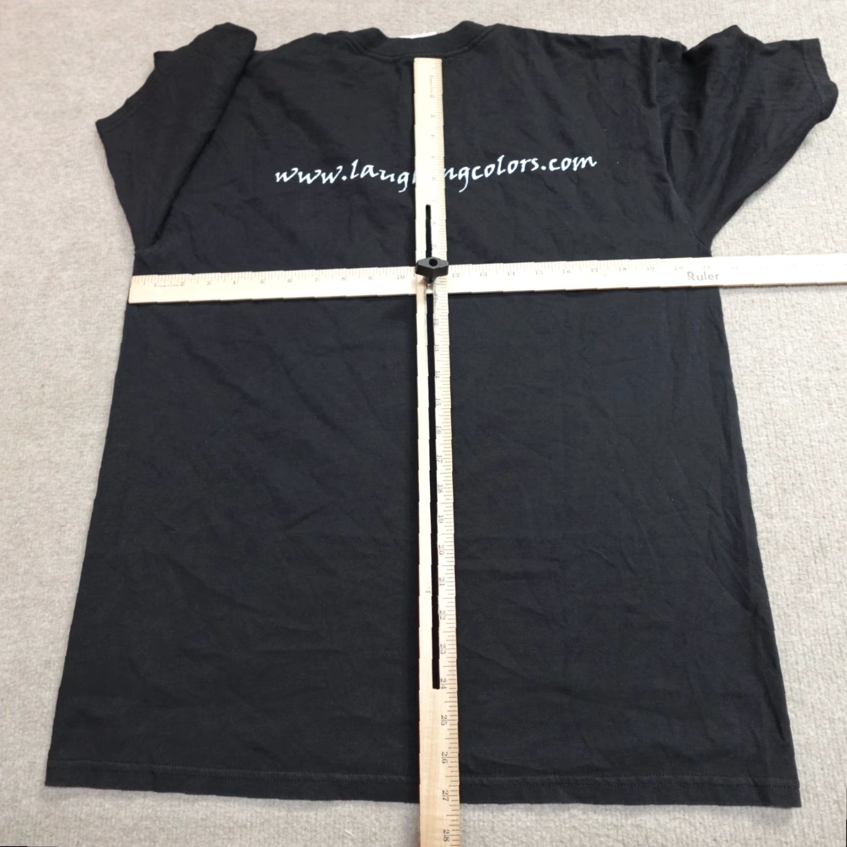 Doublet Laughing Colors Shirt Black L Double-Sided Crew Neck Mens T-Shirt Size US L / EU 52-54 / 3 - 4 Thumbnail