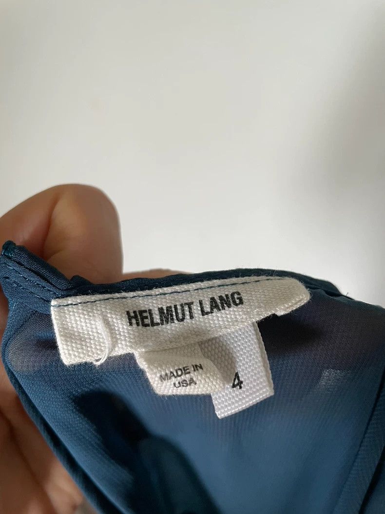 Other HELMUT LANG size4 Blue pleated dress Size S / US 4 / IT 40 - 8 Thumbnail