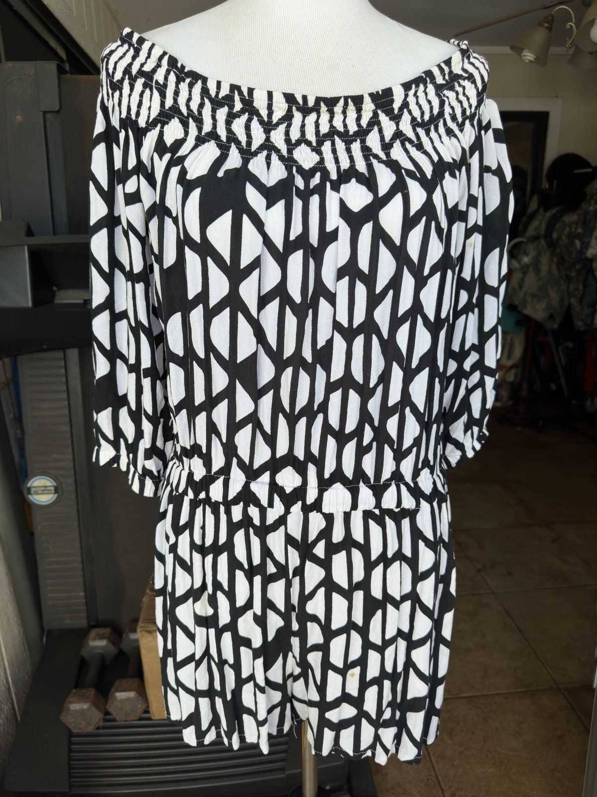 Other Ava Sky Rompers/Jumpsuit Hawaiian Black/White Women's M Size M / US 6-8 / IT 42-44 - 1 Thumbnail