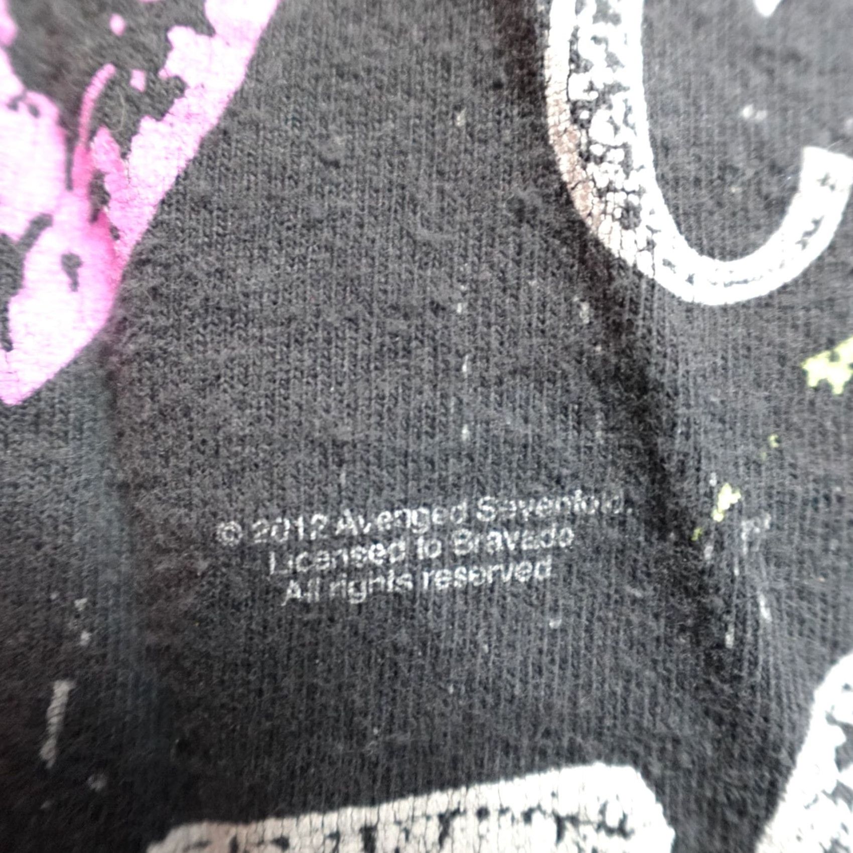 Vintage Avenged Sevenfold Shirt M Black Band T-Shirt Short Sleeve Crew Neck Cotton Jersey 2012 OC CA Men Size US M / EU 48-50 / 2 - 3 Thumbnail