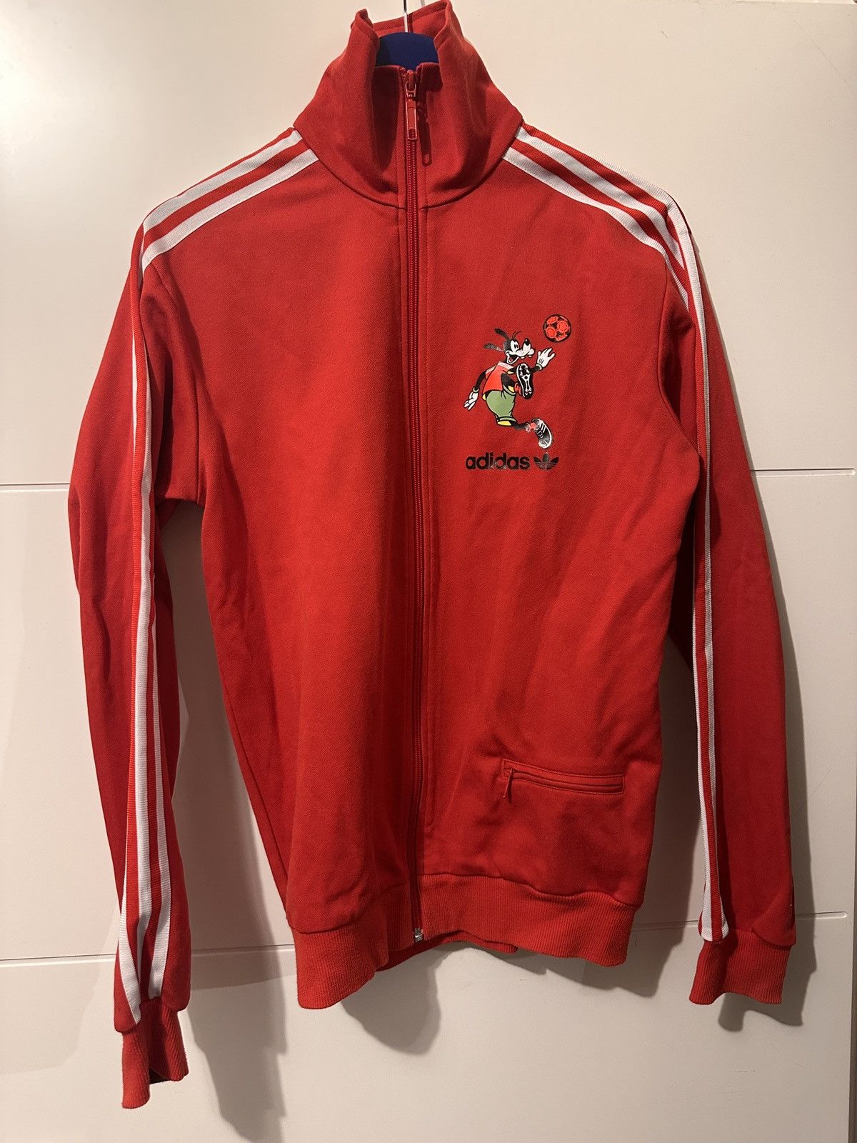 Adidas Adidas Disney Red Track Jacket Size US M / EU 48-50 / 2 - 2 Thumbnail