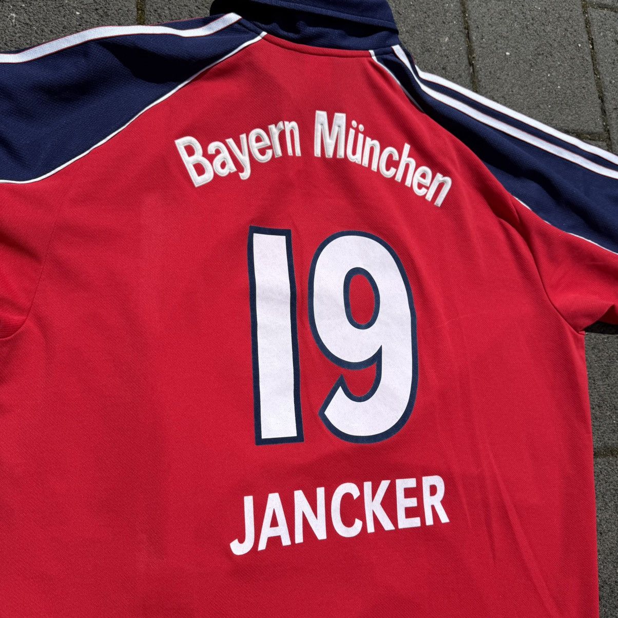 Adidas × Vintage vintage jersey Bayern Münich 1999/2001 #19 Jancker RARE Size US XXL / EU 58 / 5 - 7 Thumbnail