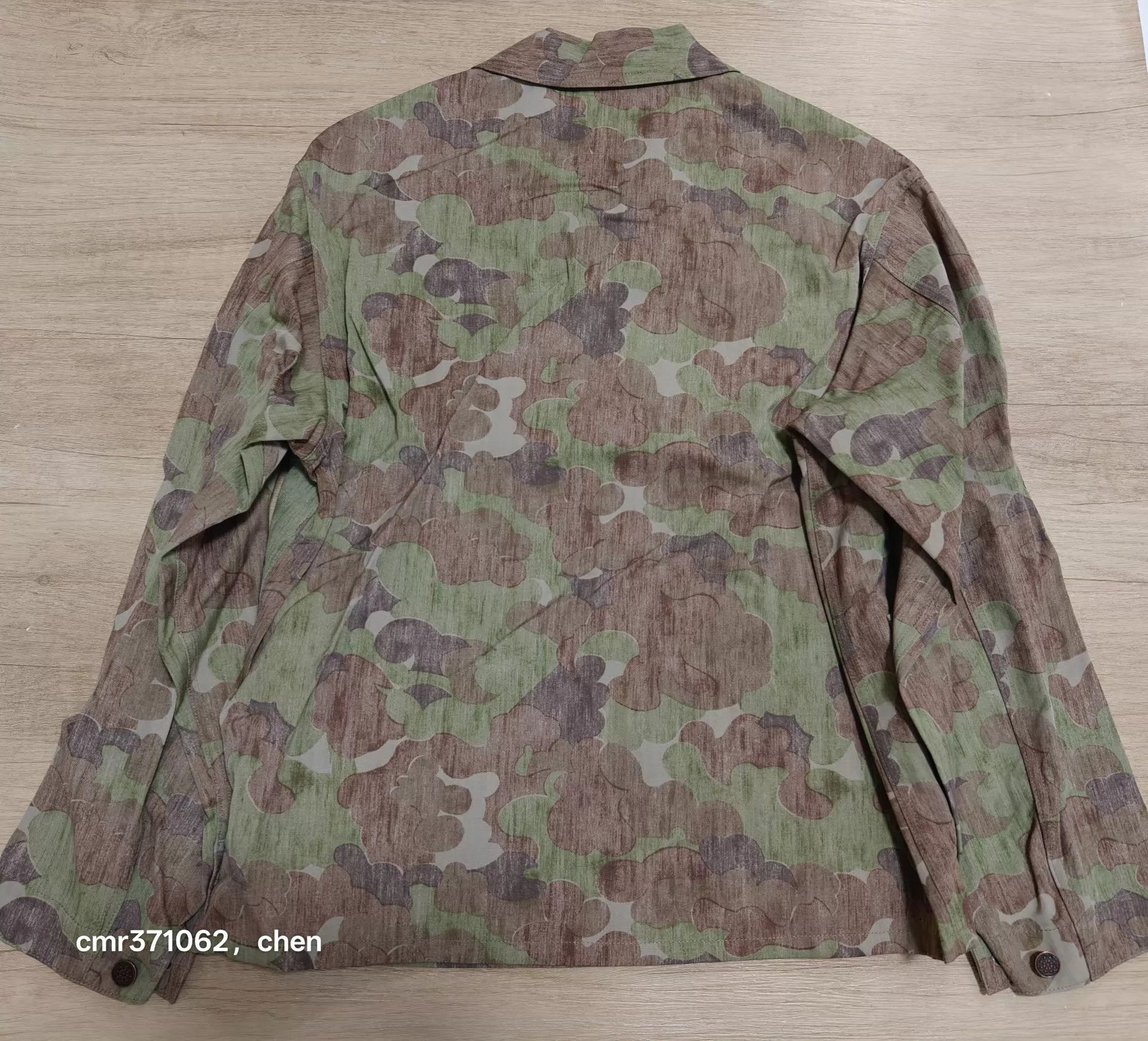 Visvim visvim 21aw baker military shirt jacket w/l camo size 1,3 Size US S / EU 44-46 / 1 - 5 Thumbnail