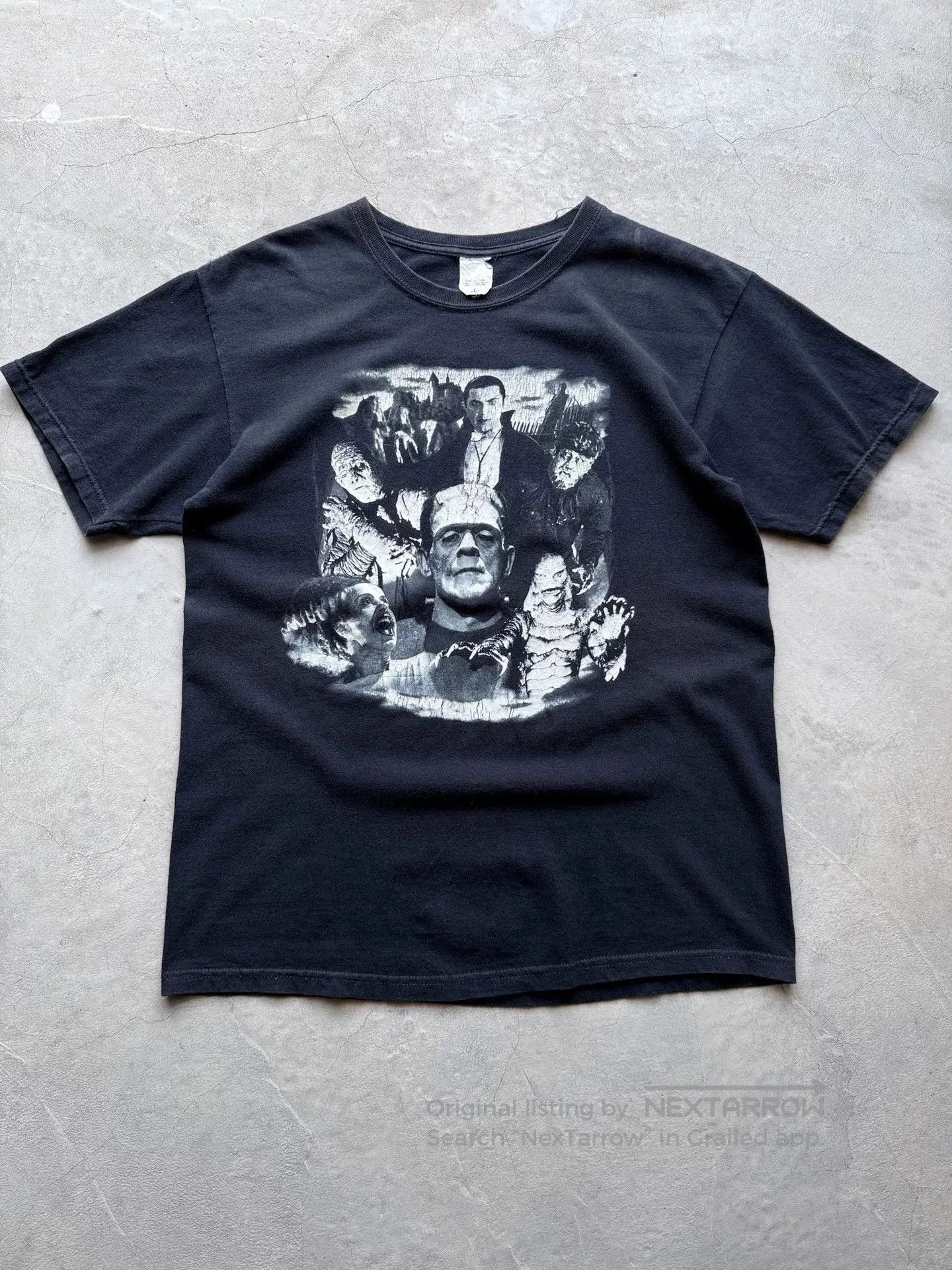 Vintage 00s Universal Monsters Bauhaus Tee.