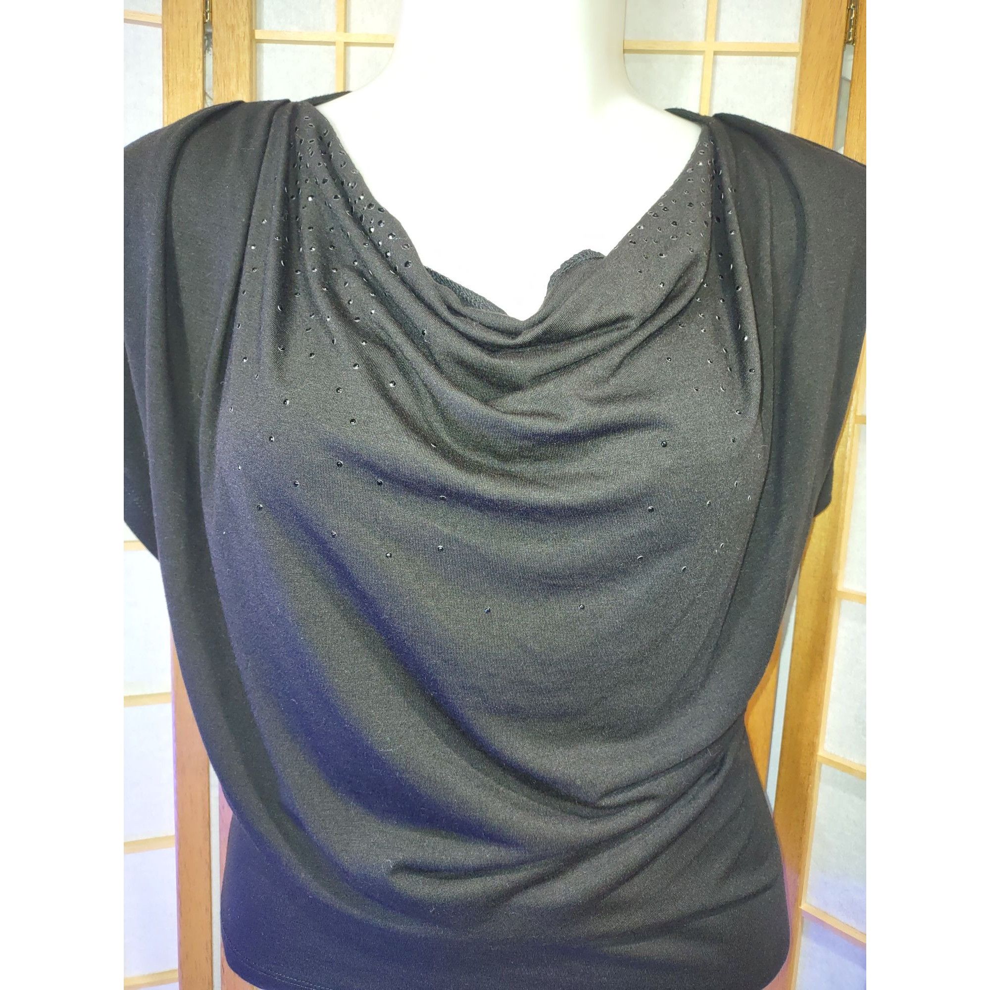 Avenue NWT Avenue 18/20 Sparkle Blouse Size XXL / US 16-18 / IT 52-54 - 8 Thumbnail