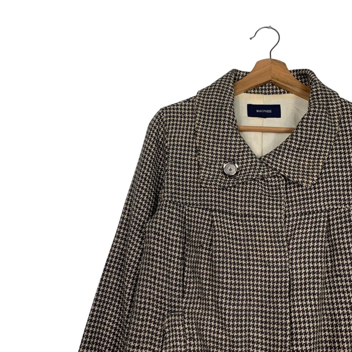 Tomorrowland MACPHEE Houndstooth Jacket #2378-C106 Size M / US 6-8 / IT 42-44 - 3 Thumbnail