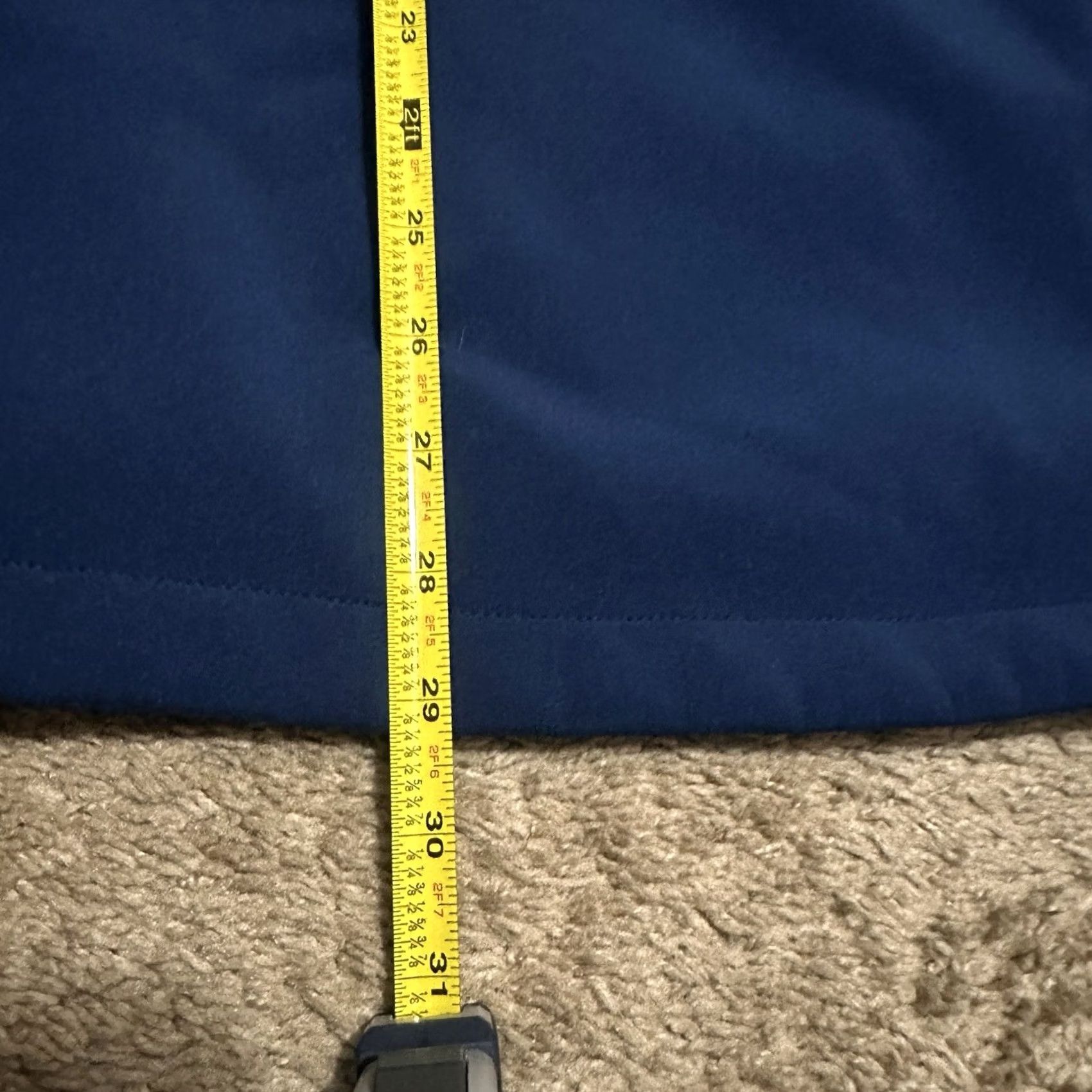 Vintage Kirkland Signature Jacket Men's L Softshell Full Zip Windbreaker Outdoor Blue Solid Zip Logo Men's Regular Fit Size US L / EU 52-54 / 3 - 6 Thumbnail
