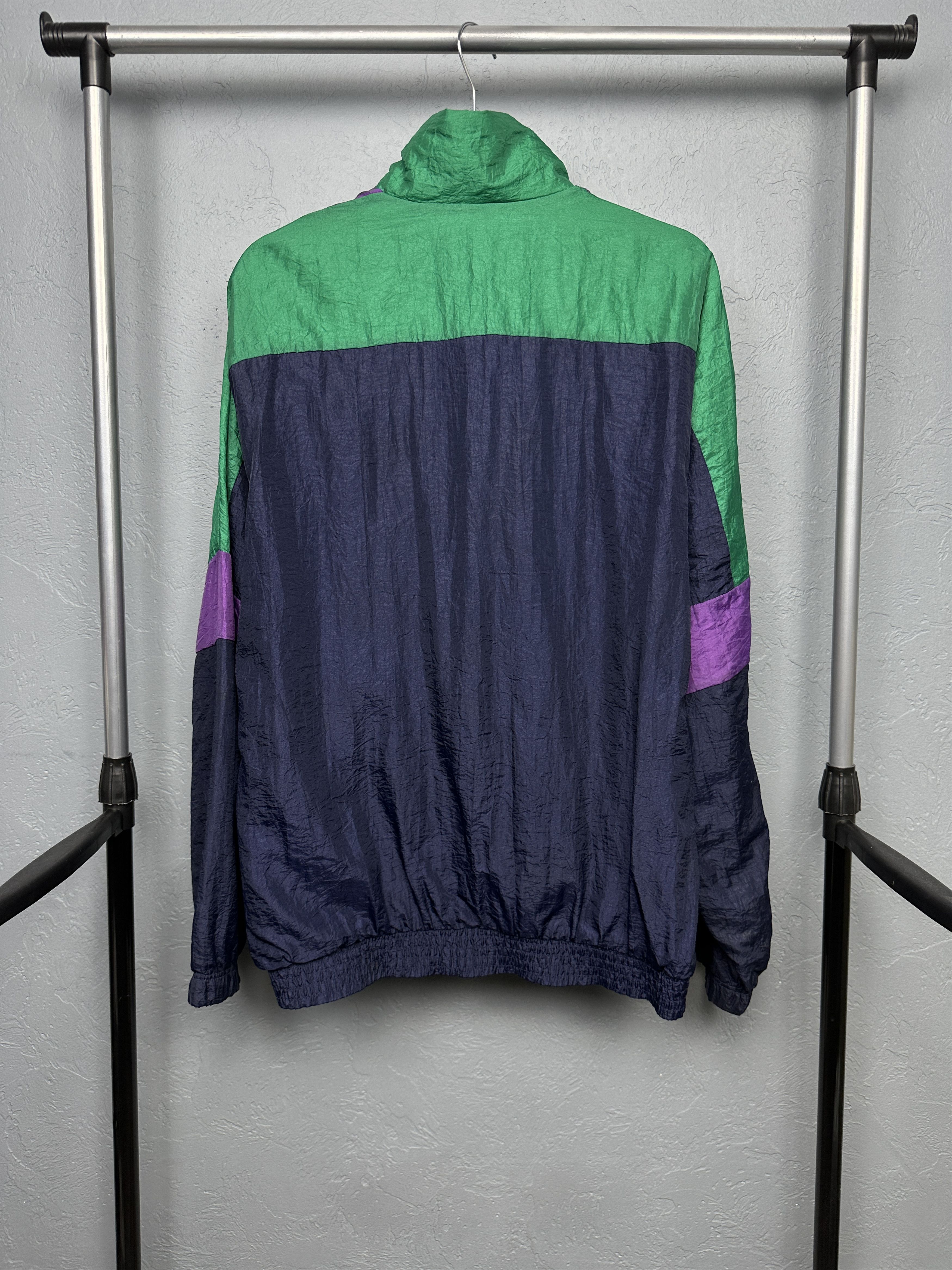 Sergio Tacchini Sergio Tacchini 90s Vintage Mens Nylon Track Top Jacket Size US M / EU 48-50 / 2 - 8 Thumbnail