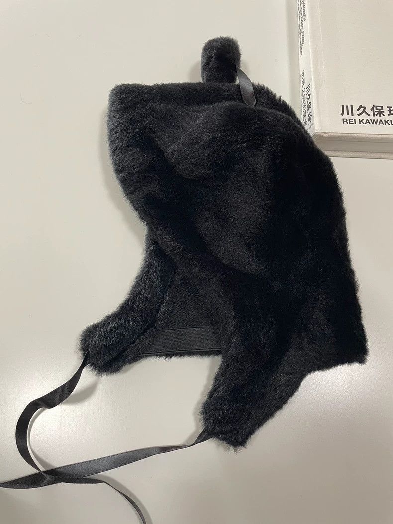 Comme des Garcons Comme des Garcons Fur Hat-2505 Size ONE SIZE - 4 Thumbnail