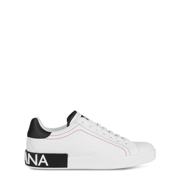 image of Dolce Gabbana O1G2R1Mq0324 Sneakers In Bianco & Nero in Bianco/Nero, Men's (Size 12)