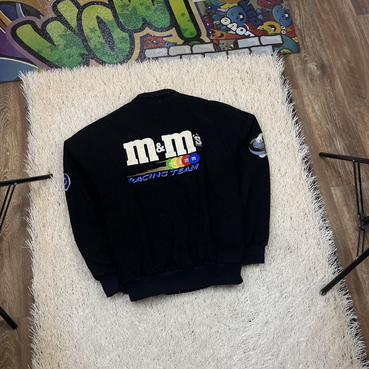 JH Design VINTAGE NASCAR KEN SCHRADER M&M'S RACING JACKET JH DESIGNS Size US XL / EU 56 / 4 - 2 Thumbnail