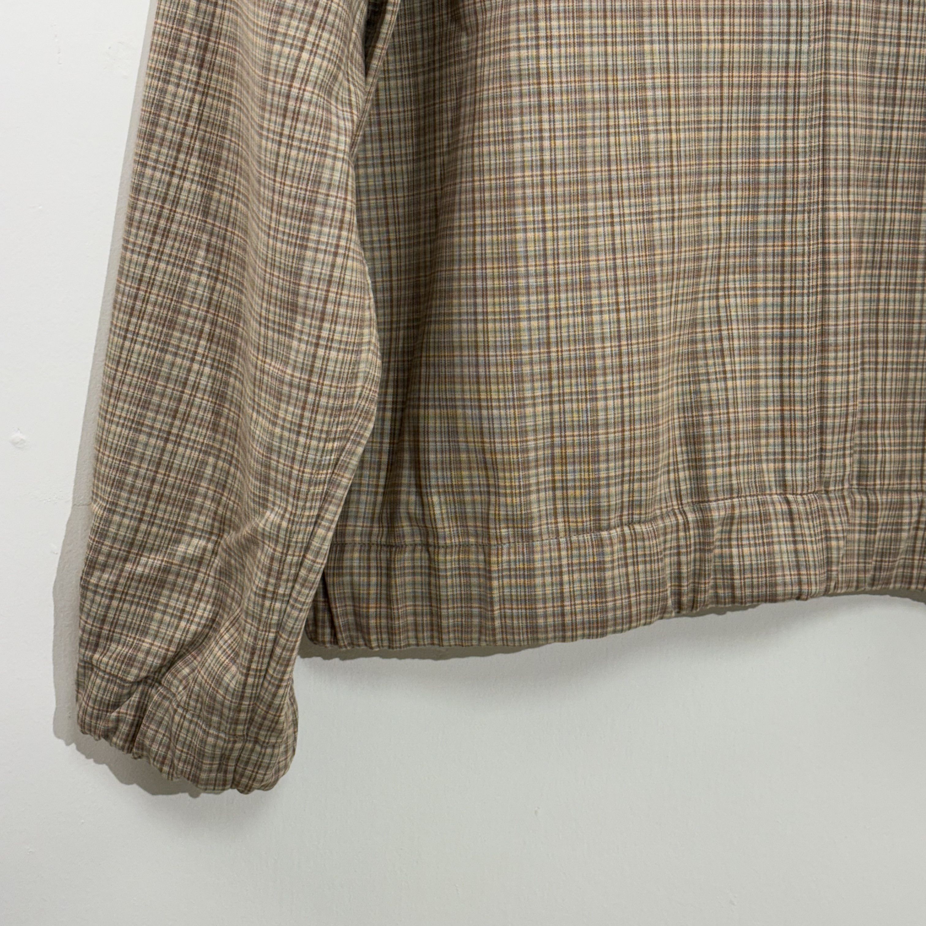 Auralee Auralee Hard Twist Wool Check Blouson Size US L / EU 52-54 / 3 - 2 Thumbnail